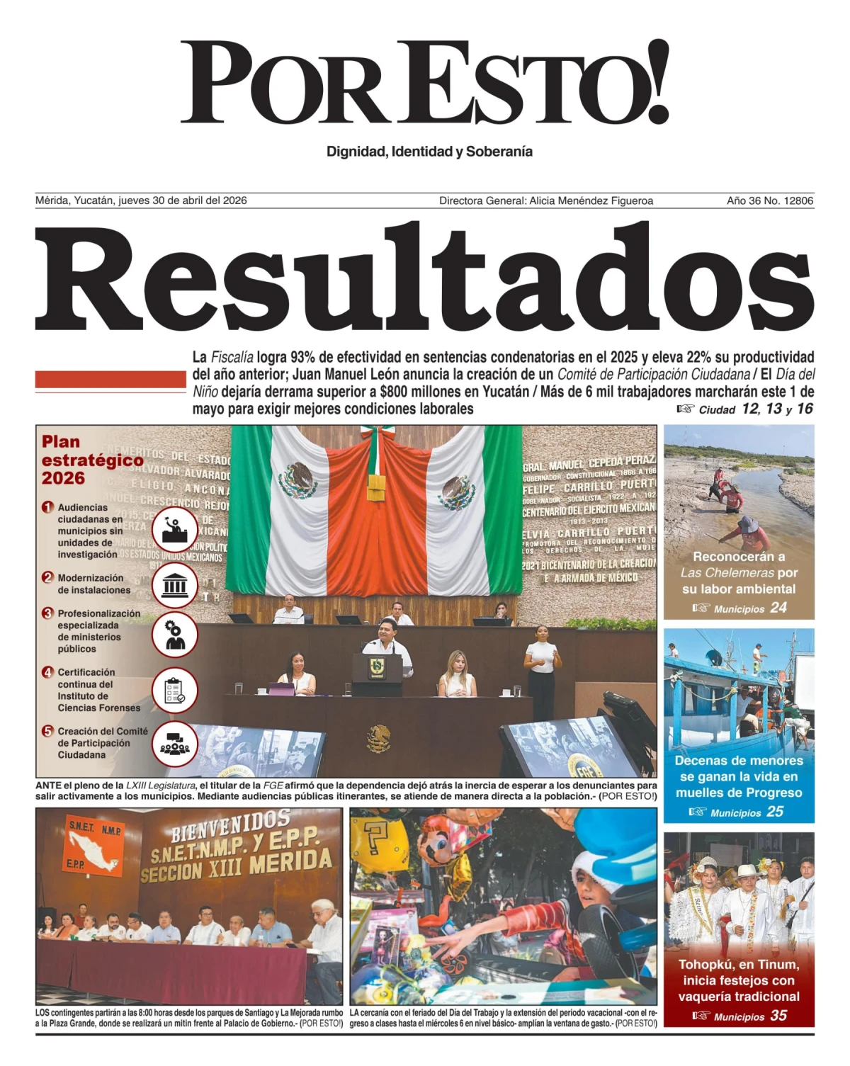 Portada de Por Esto (merida, Yucatan)