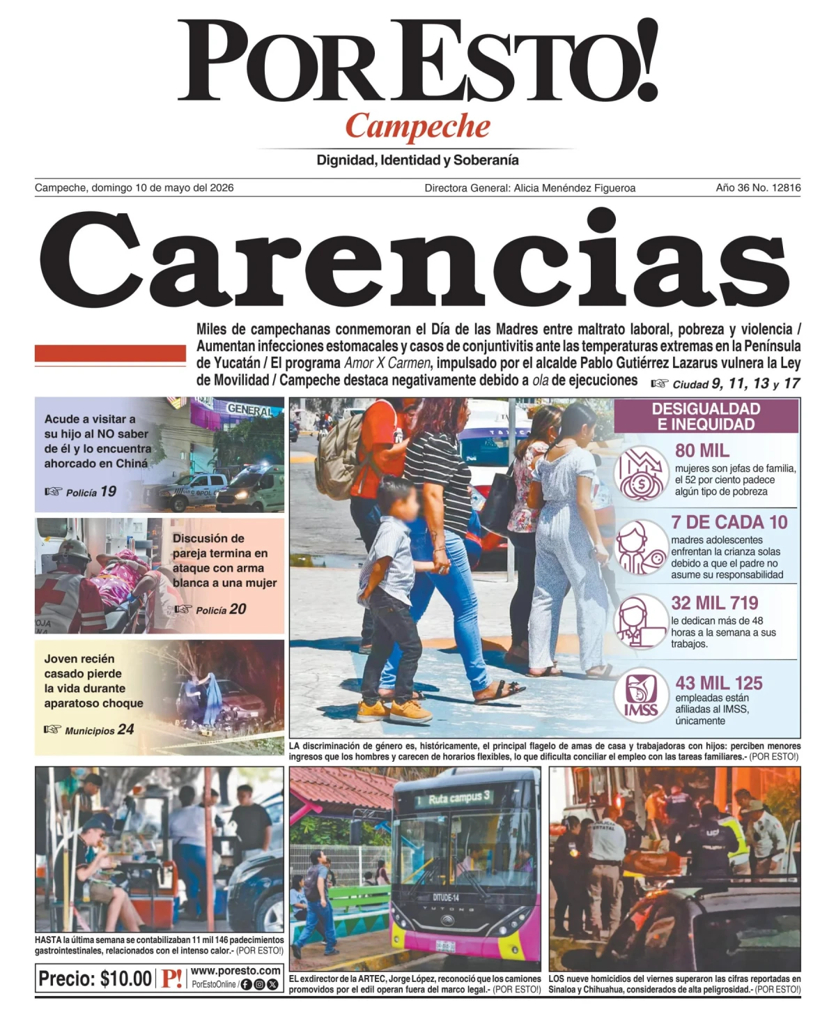Portada de Por Esto (campeche)