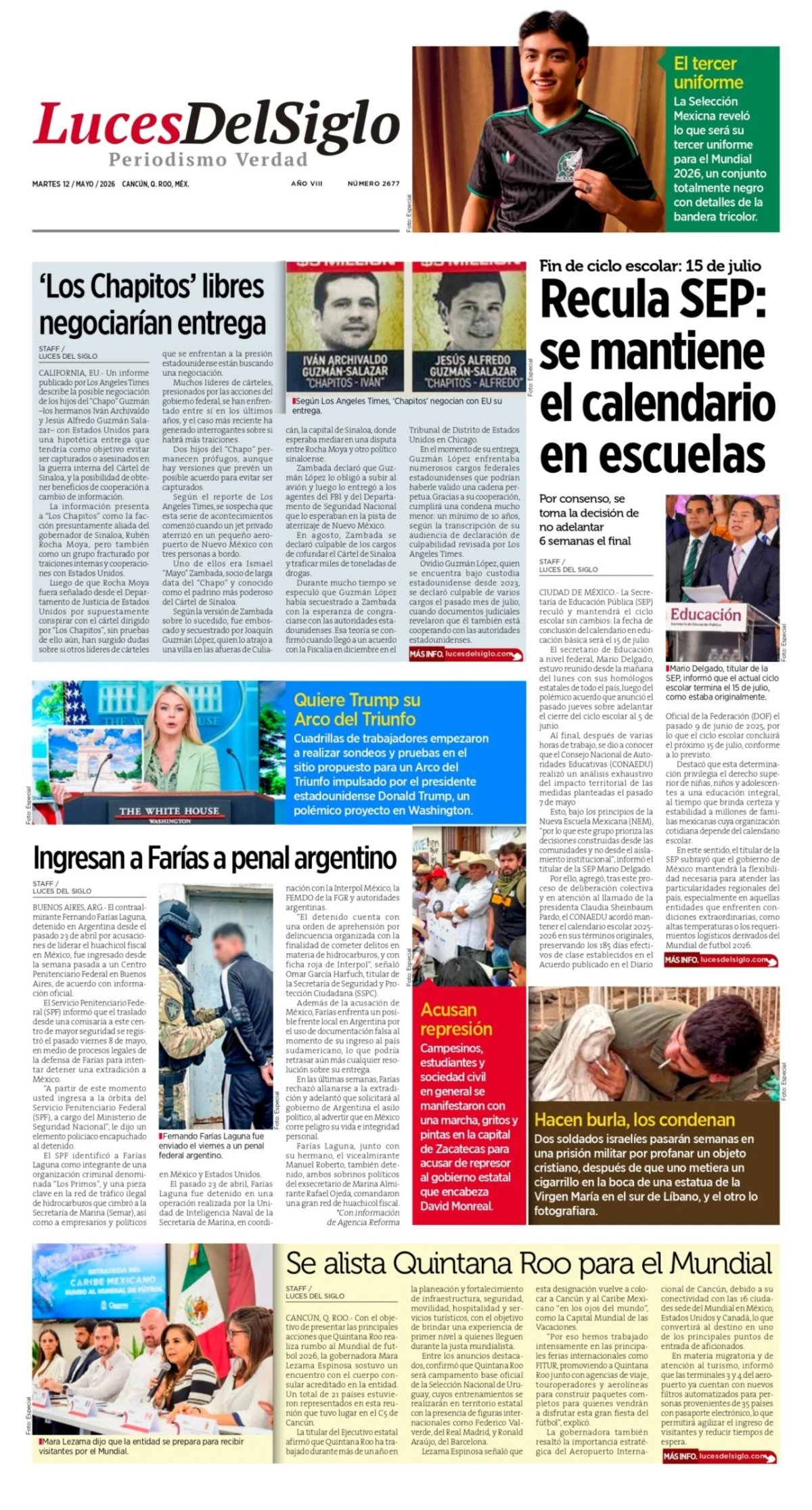Portada de Luces del Siglo