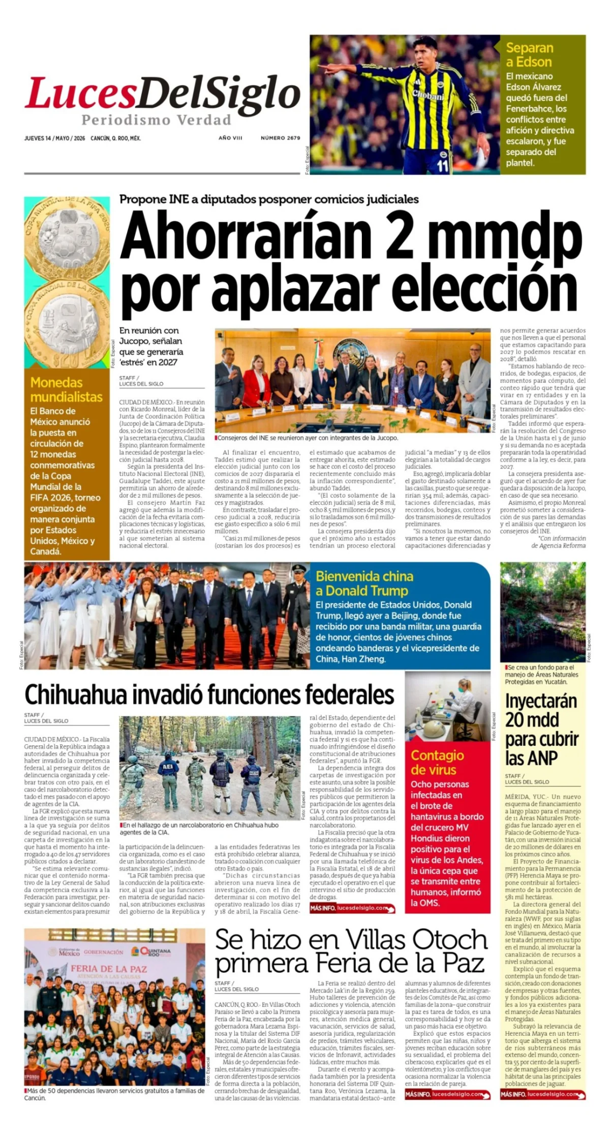 Portada de Luces del Siglo