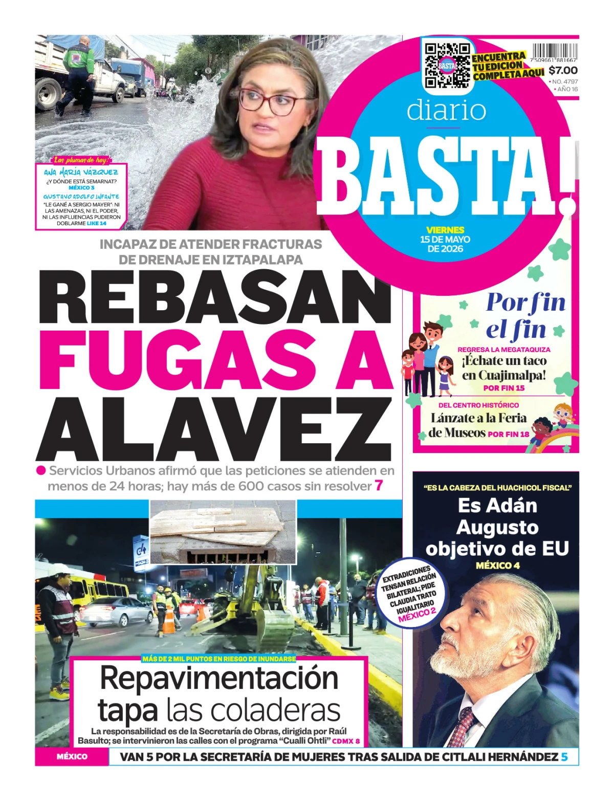 Portada de Basta! (portada)
