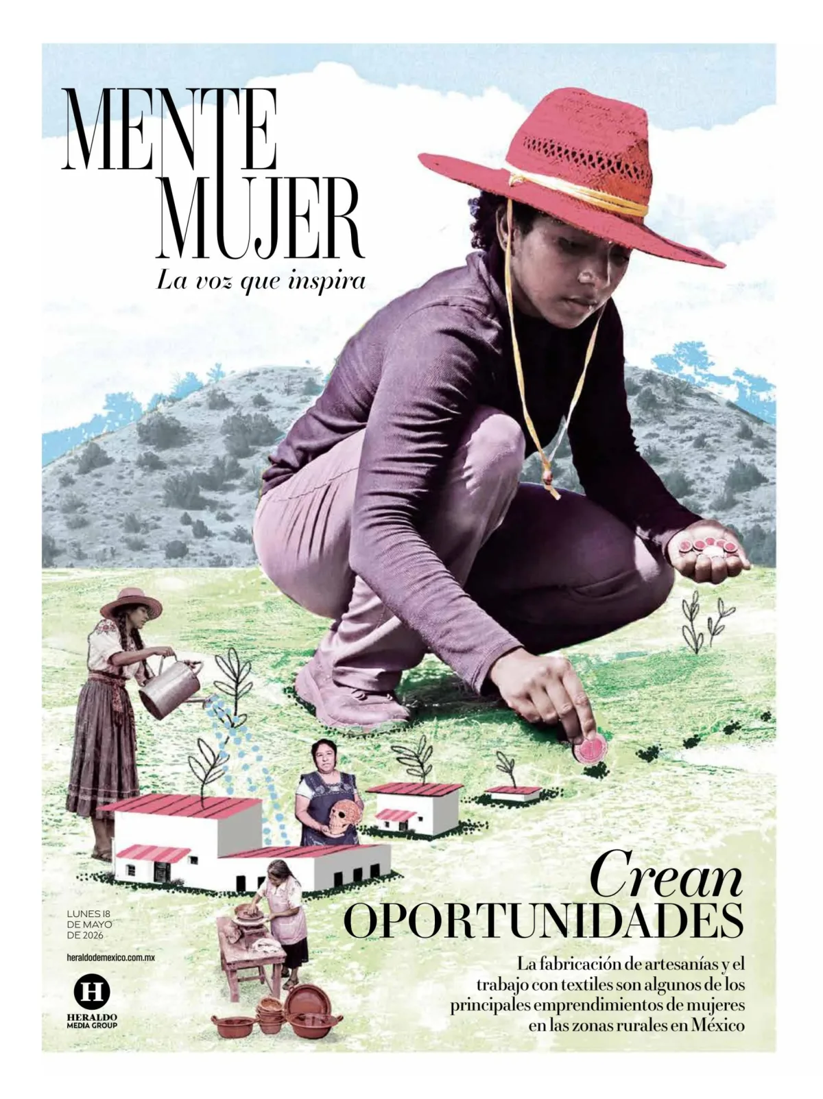 Portada de El Heraldo de Mexico - Mente Mujer