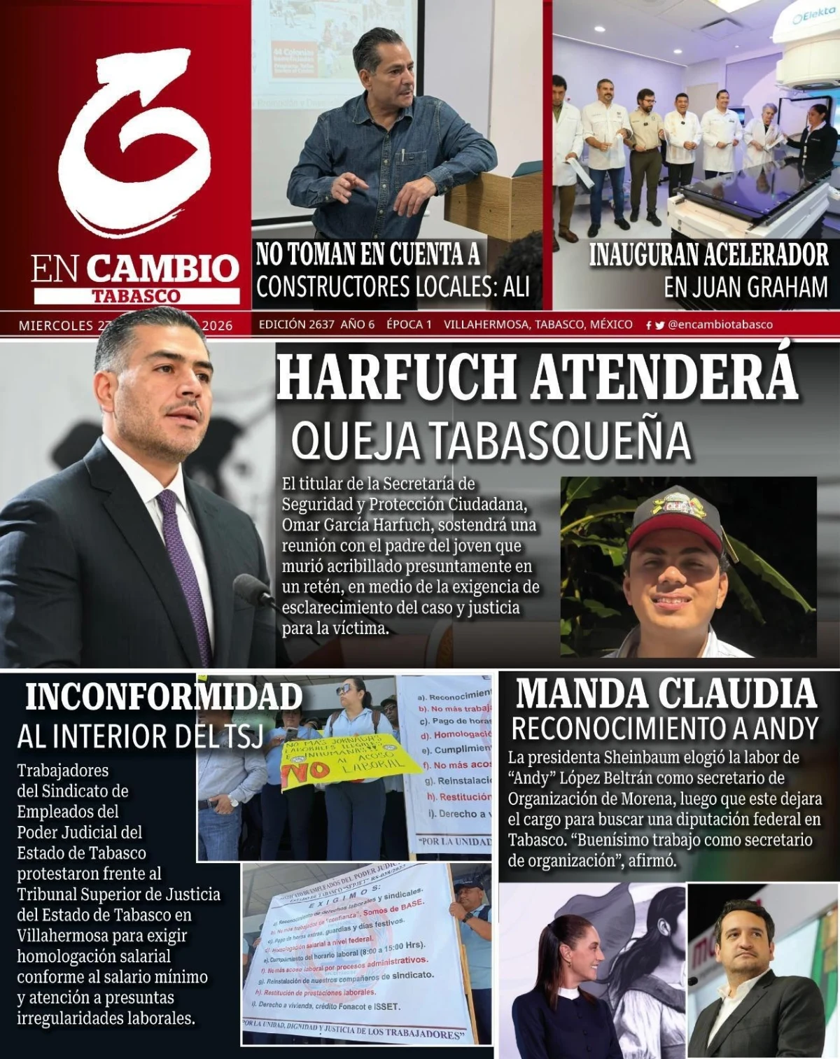 Portada de En Cambio - Tabasco (portada)