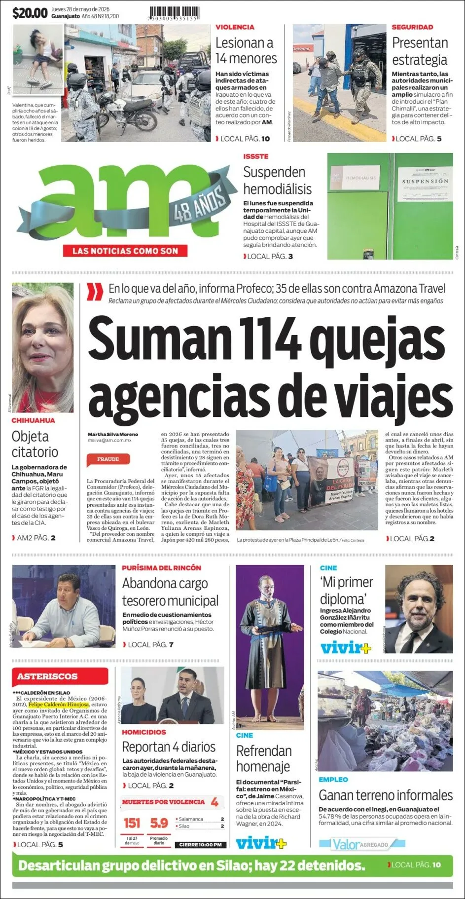 Portada de Am Corredor Industrial del jueves, 28 de mayo de 2026
