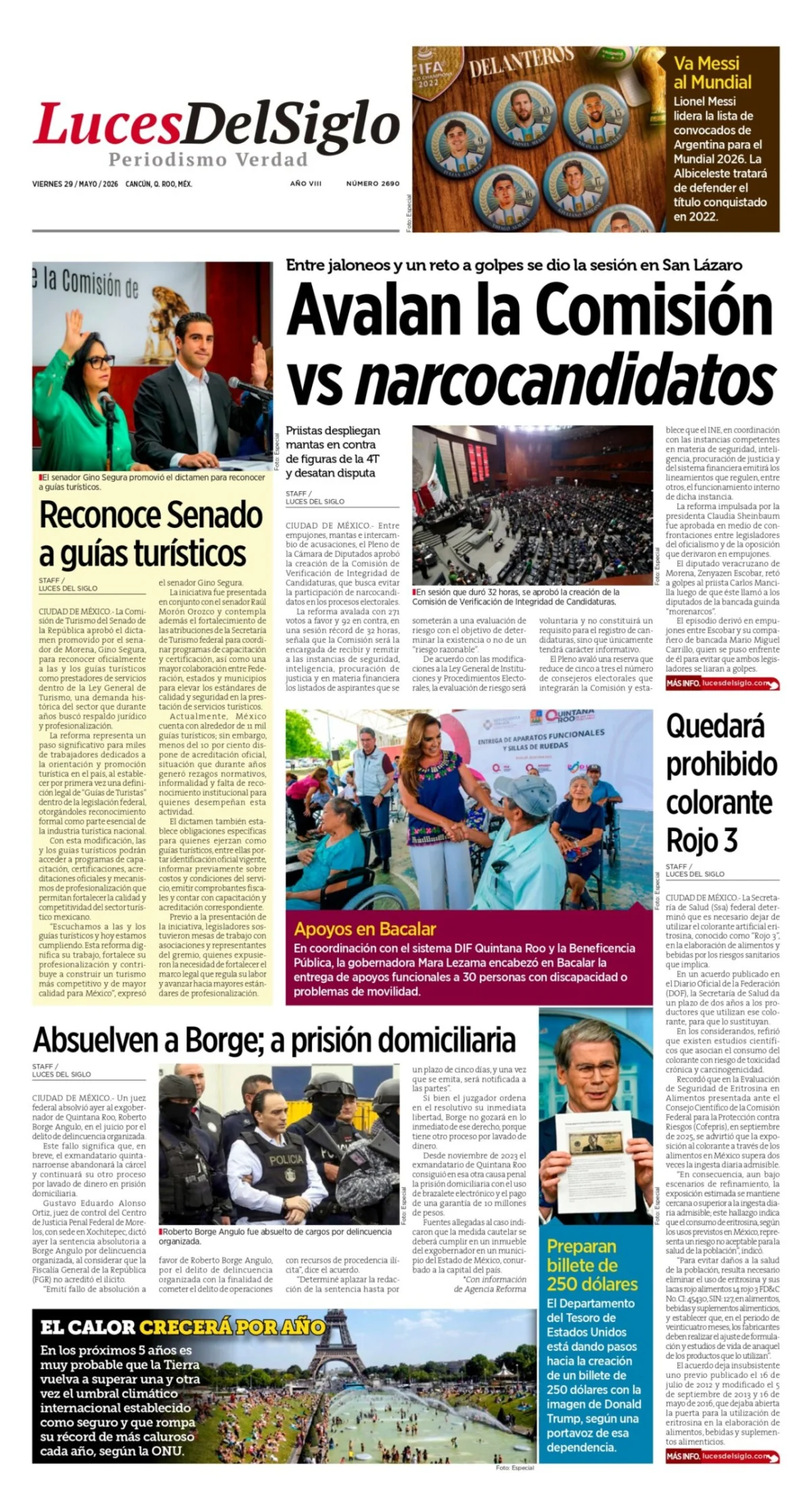 Portada de Luces del Siglo
