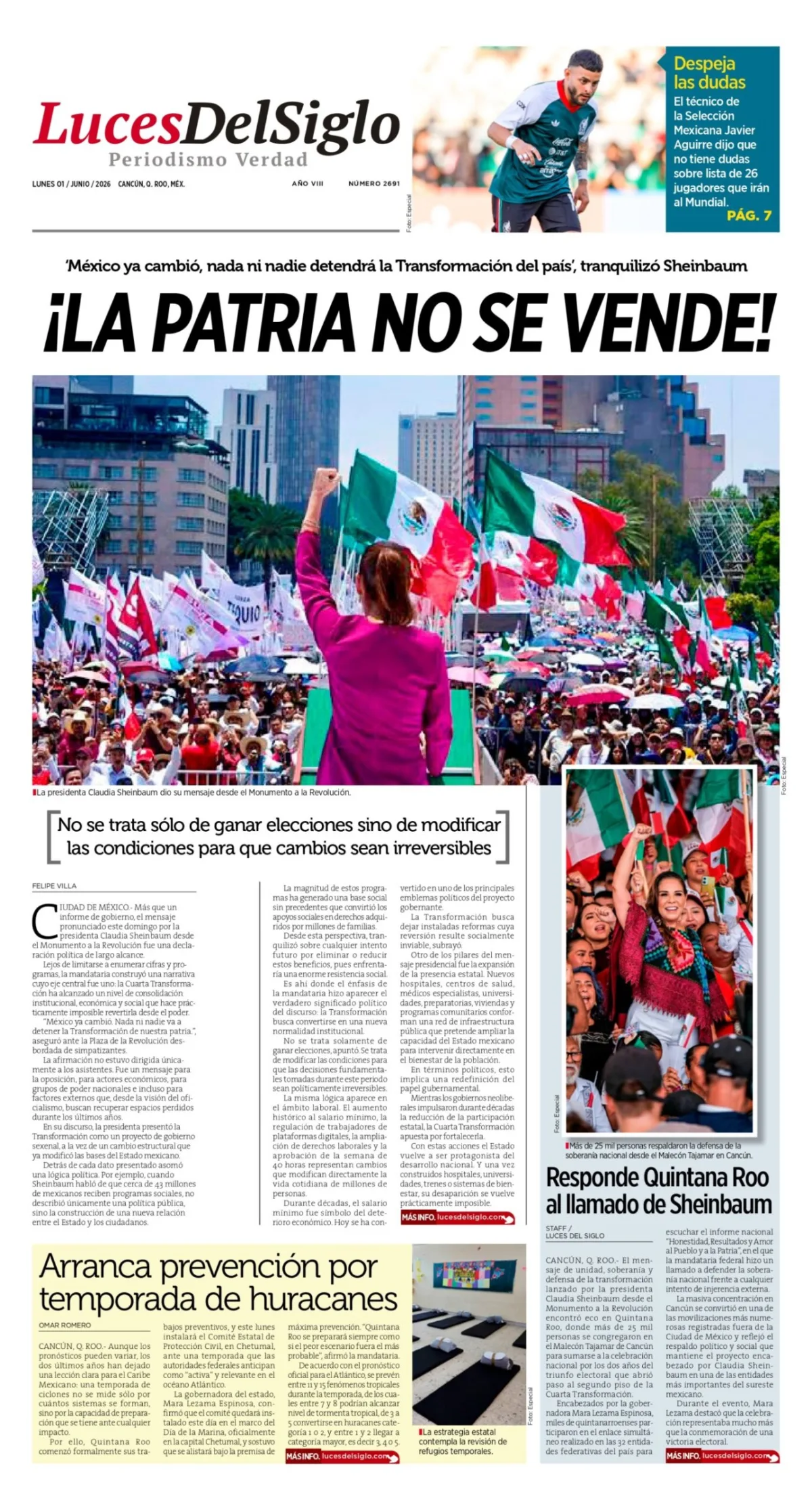 Portada de Luces del Siglo