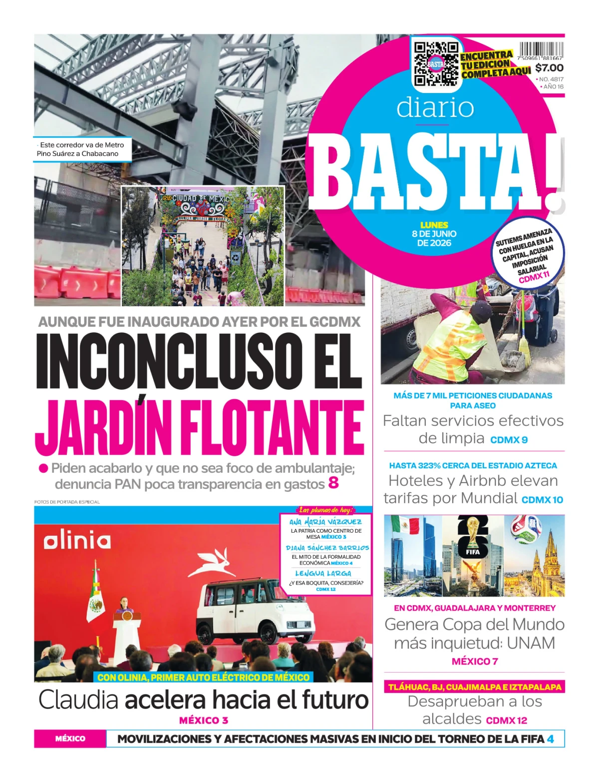 Portada de Basta! (portada)