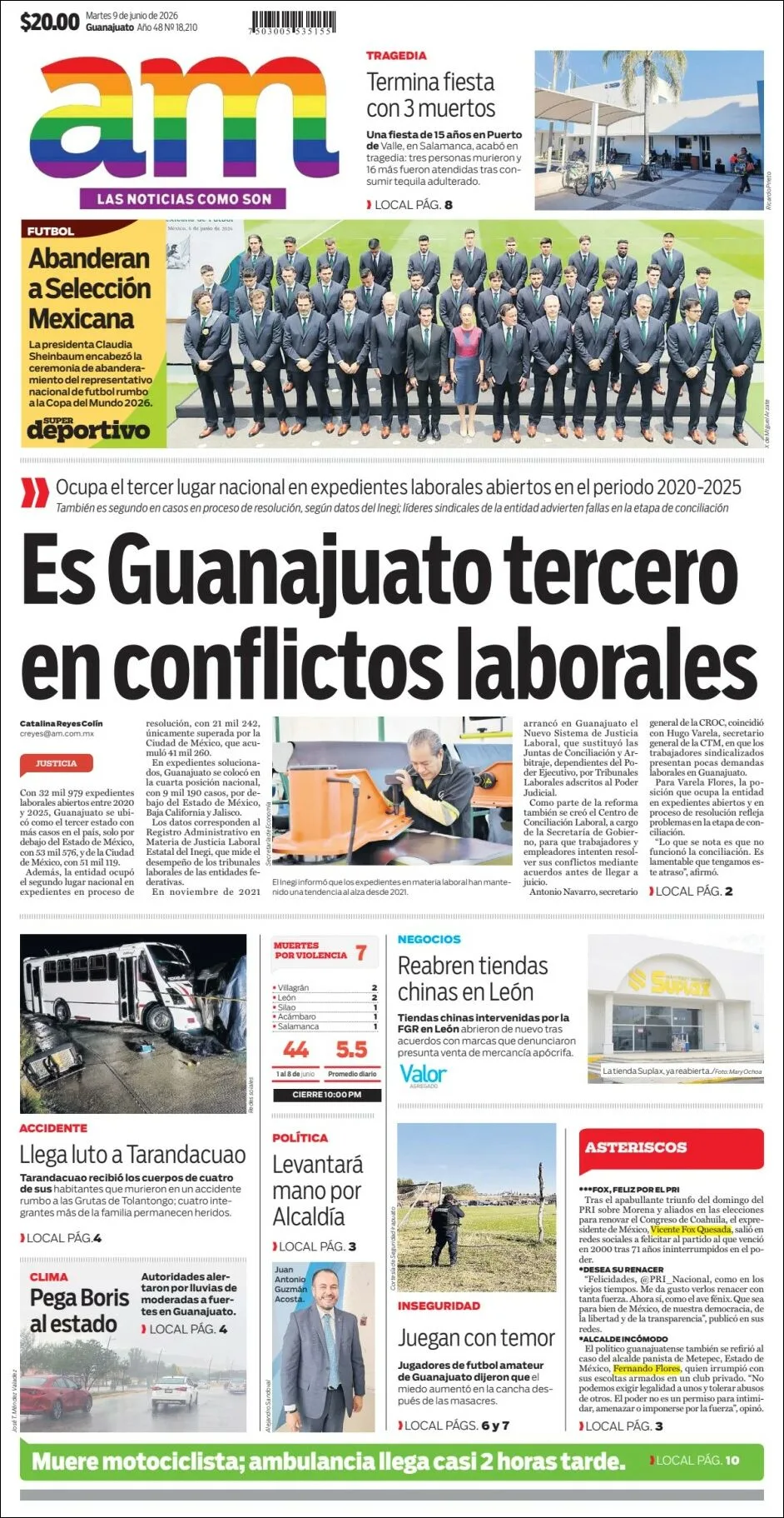 Portada de Am Corredor Industrial del martes, 9 de junio de 2026