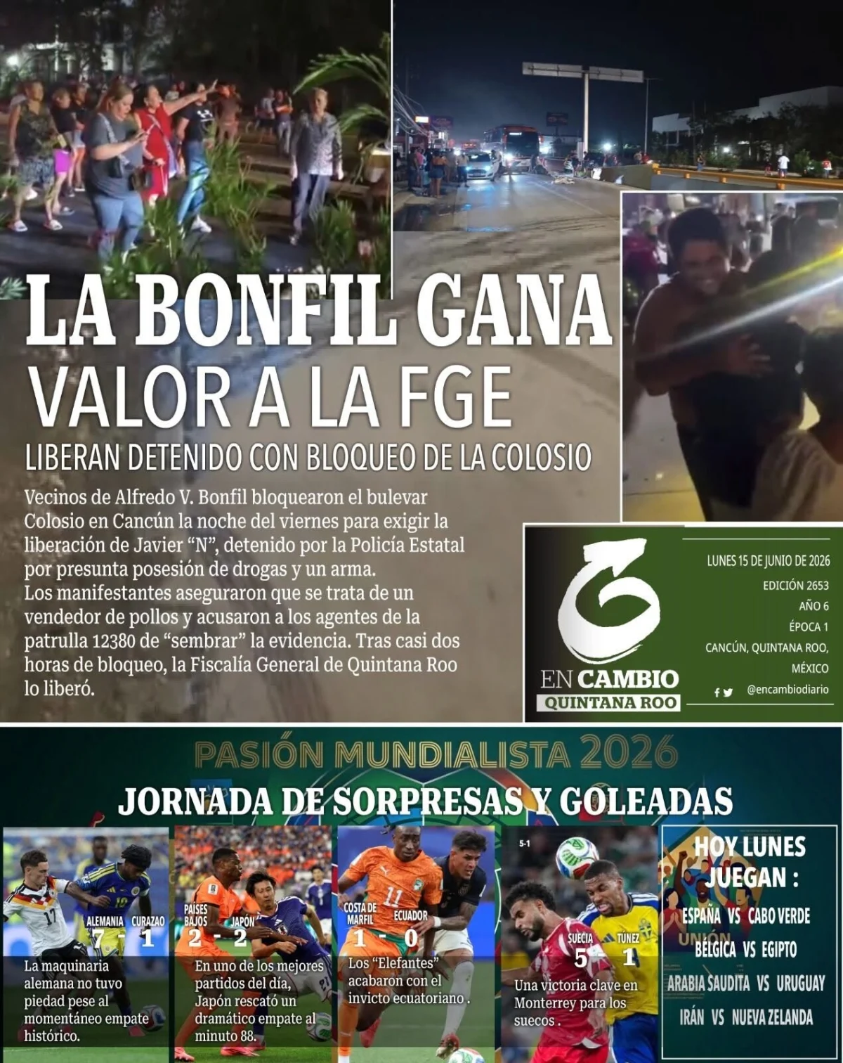 Portada de En Cambio - Tabasco (contraportada)