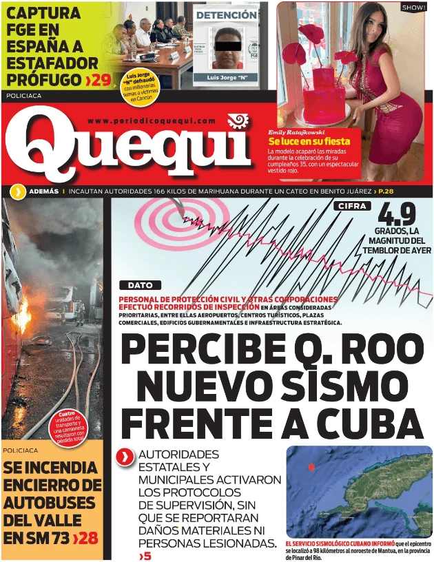 Portada de Quequi (contraportada) del 2026-06-16