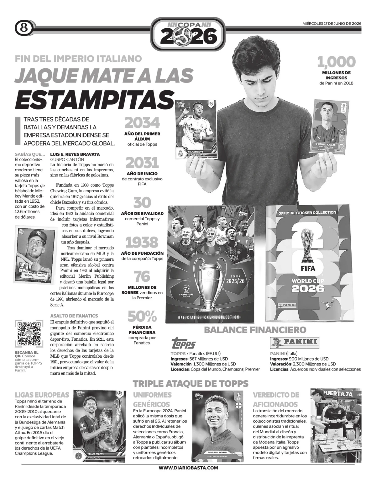 Portada de Basta! (contraportada)