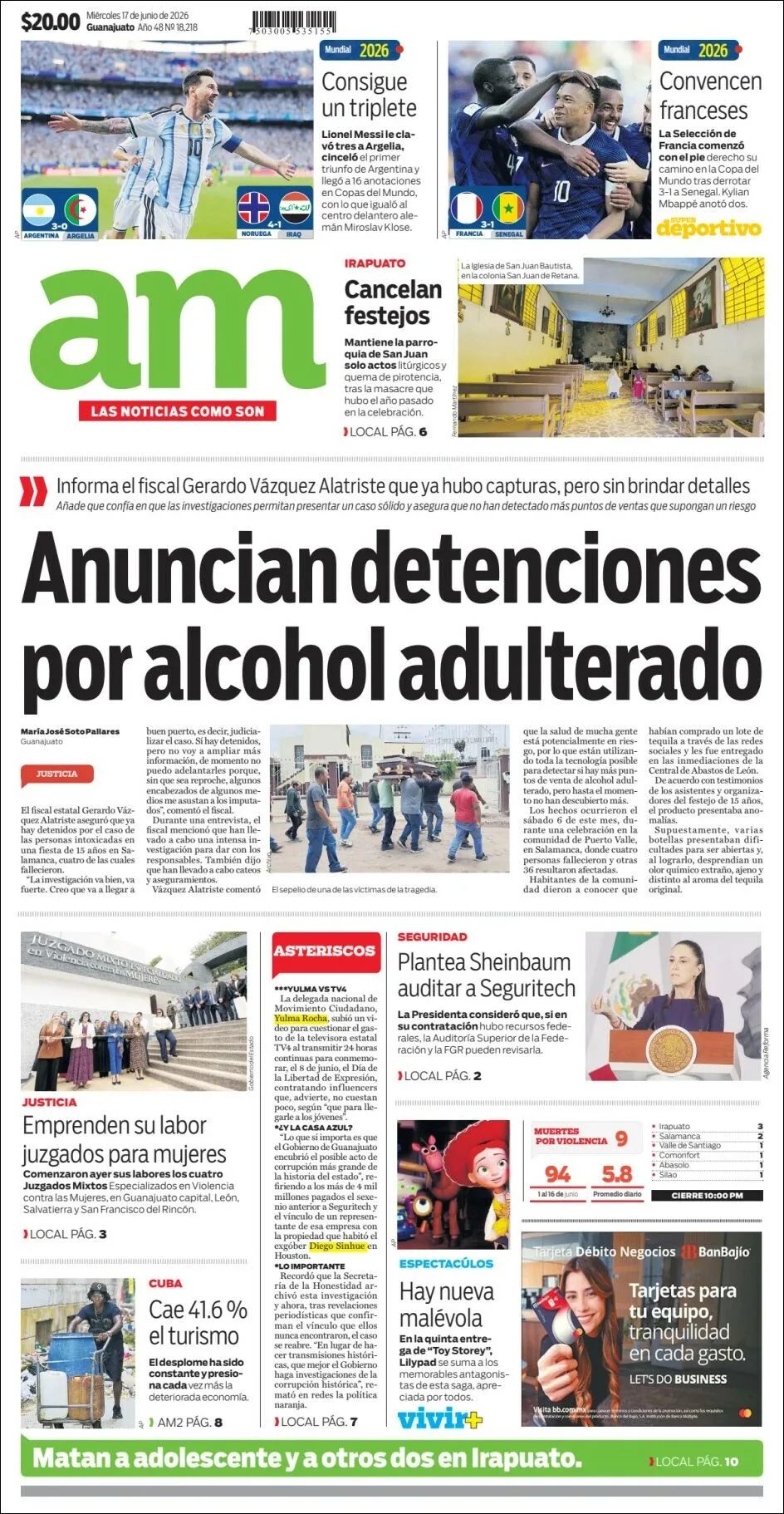 Portada de Am Corredor Industrial del miércoles, 17 de junio de 2026