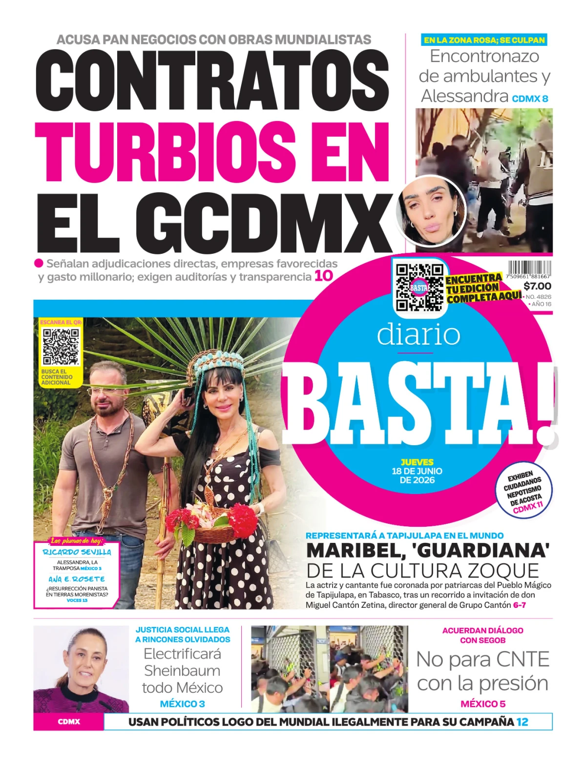 Portada de Basta! (portada)