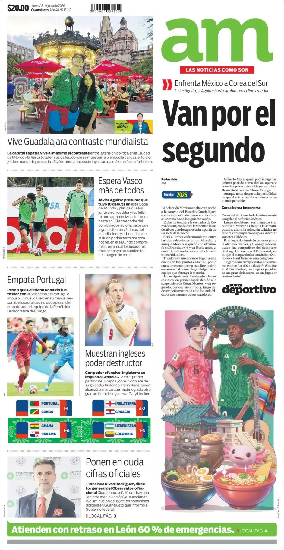 Portada de Am Corredor Industrial del jueves, 18 de junio de 2026