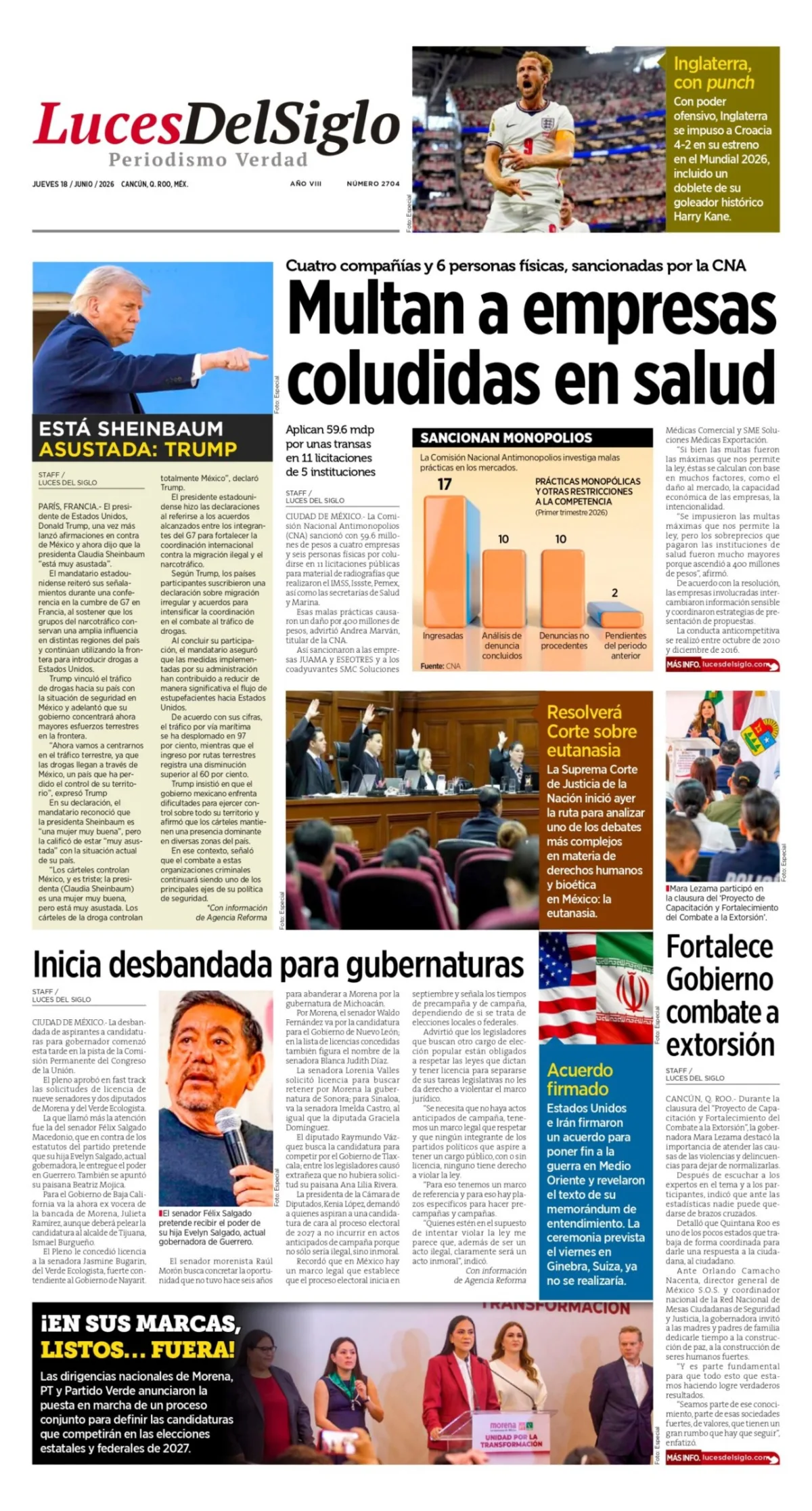 Portada de Luces del Siglo