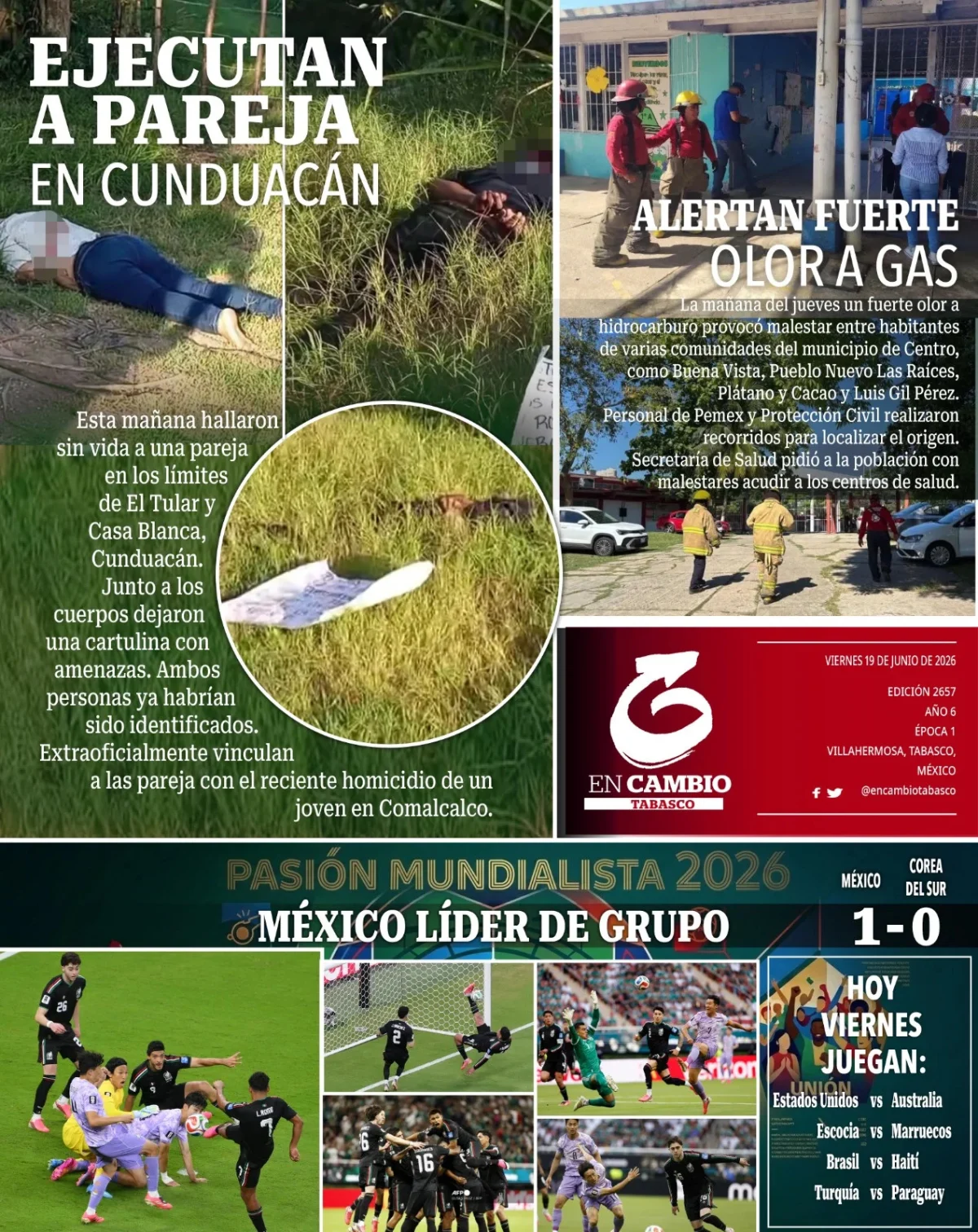 Portada de En Cambio - Tabasco (contraportada)