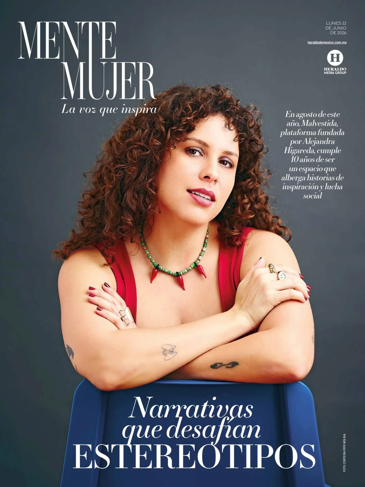 Portada de El Heraldo de Mexico - Mente Mujer