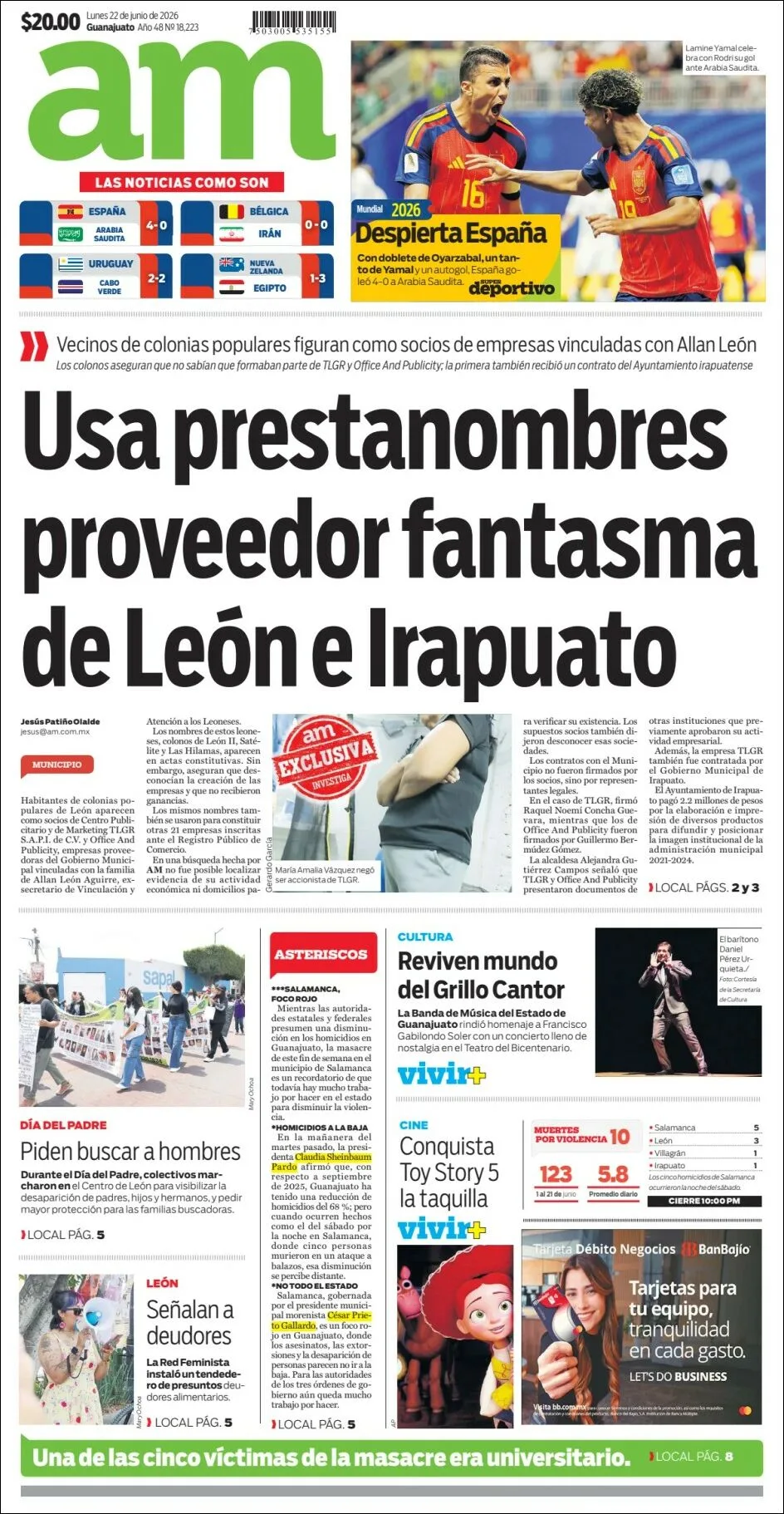 Portada de Am Corredor Industrial del lunes, 22 de junio de 2026