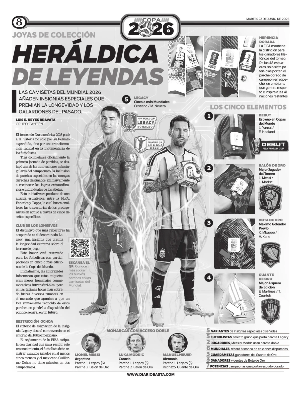 Portada de Basta! (contraportada)