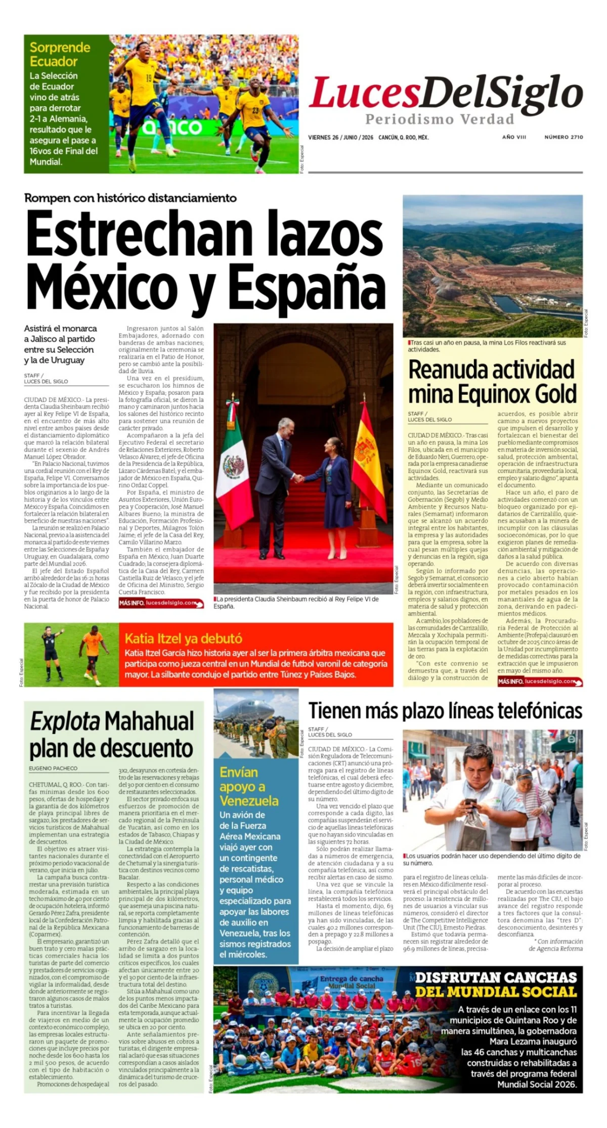 Portada de Luces del Siglo