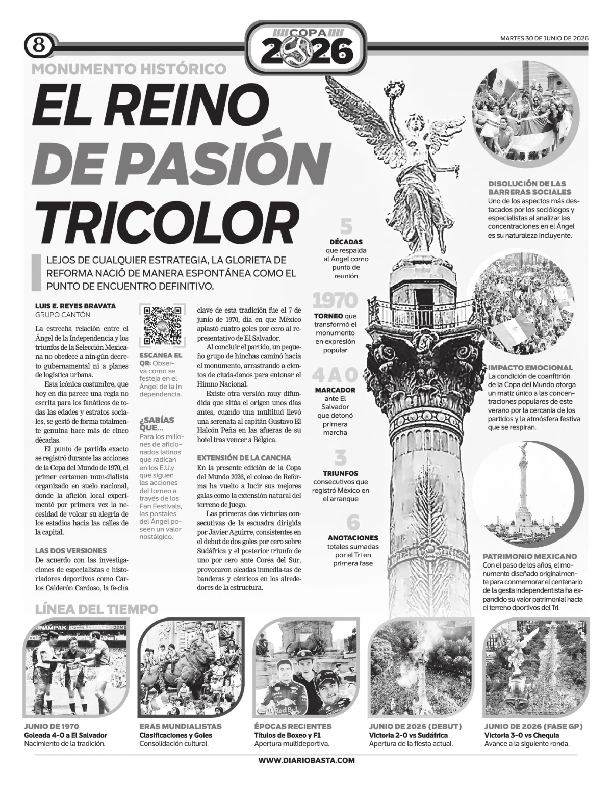 Portada de Basta! (contraportada)