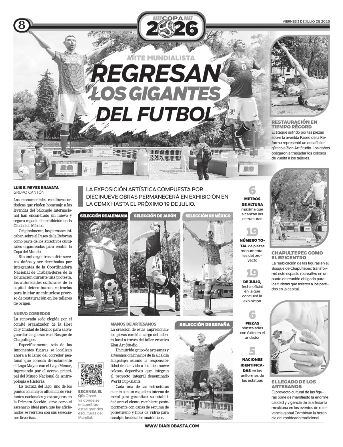 Portada de Basta! (contraportada)