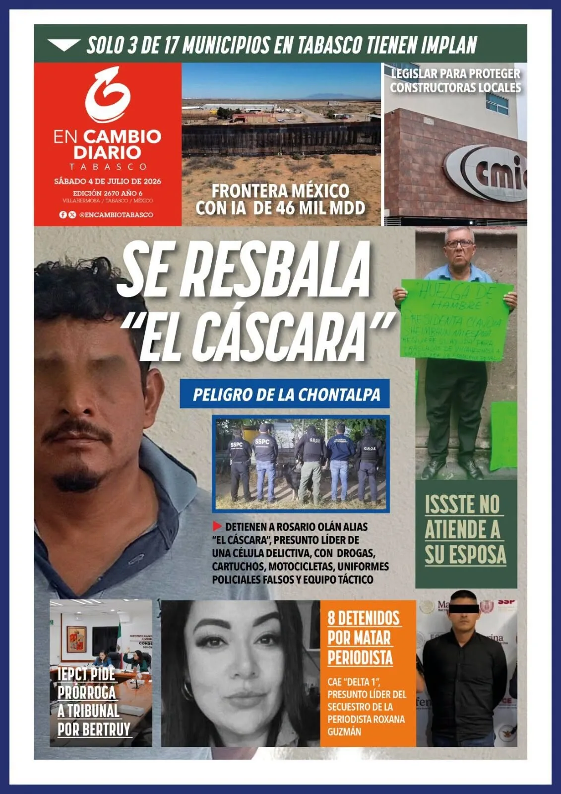 Portada de En Cambio - Tabasco (portada)