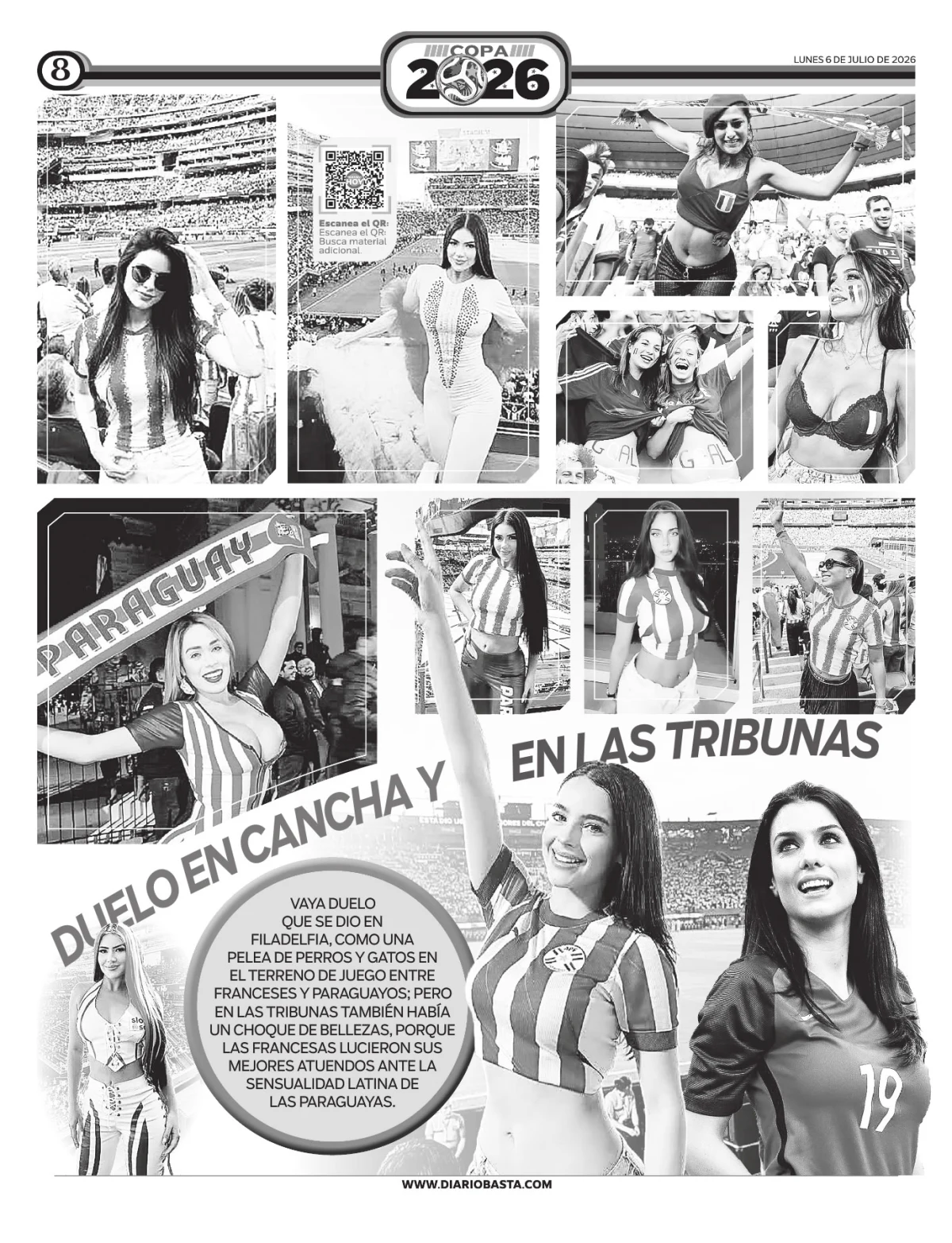 Portada de Basta! (contraportada)