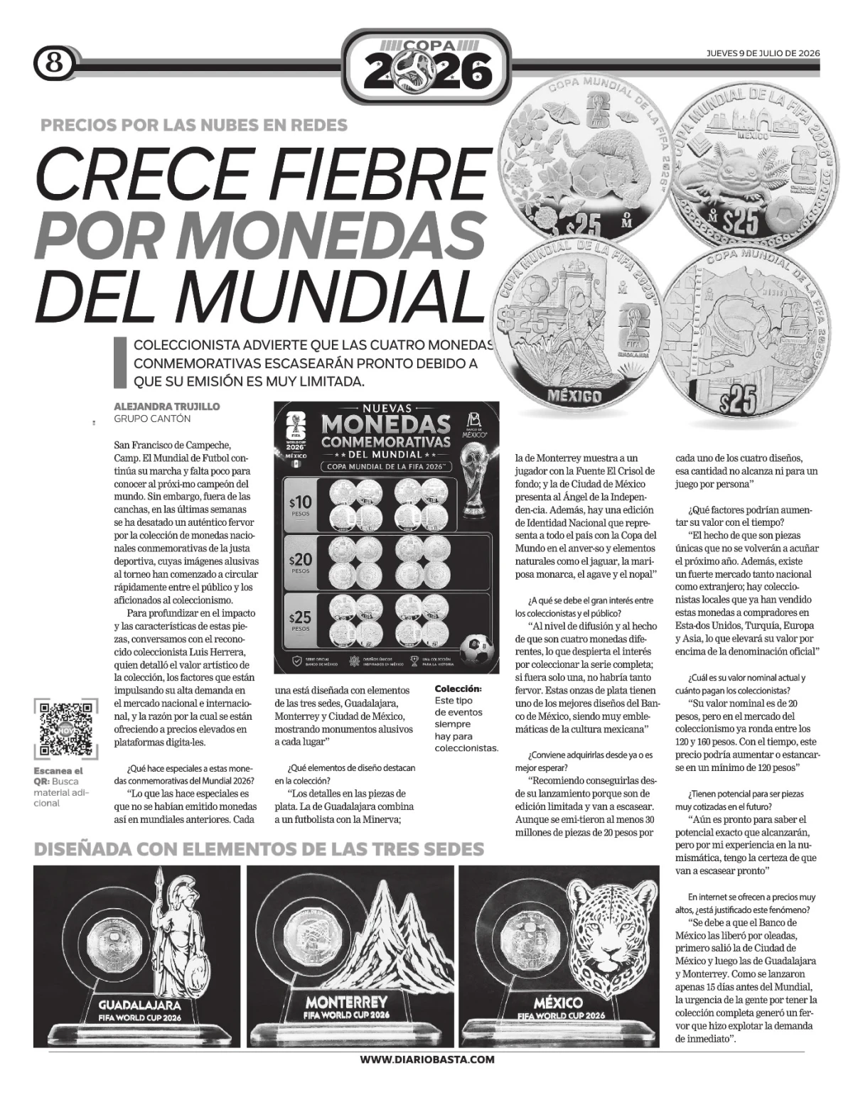 Portada de Basta! (contraportada)