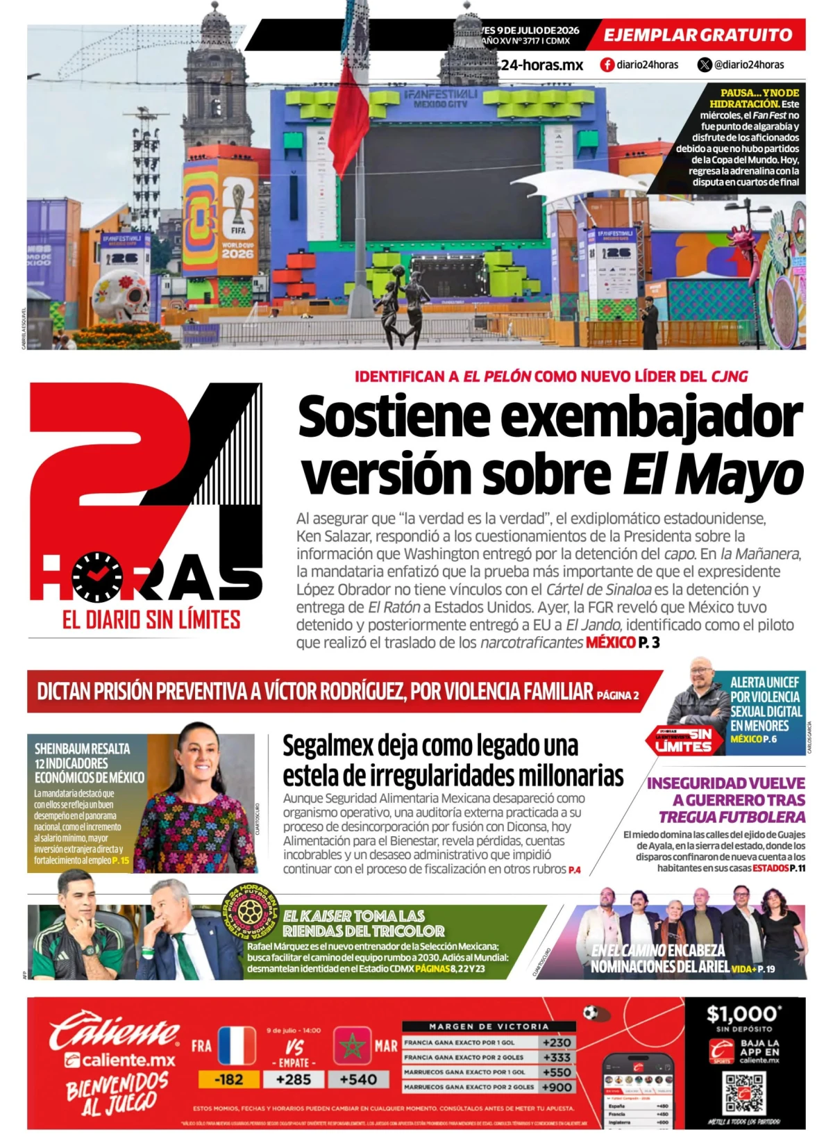 Portada de 24 Horas