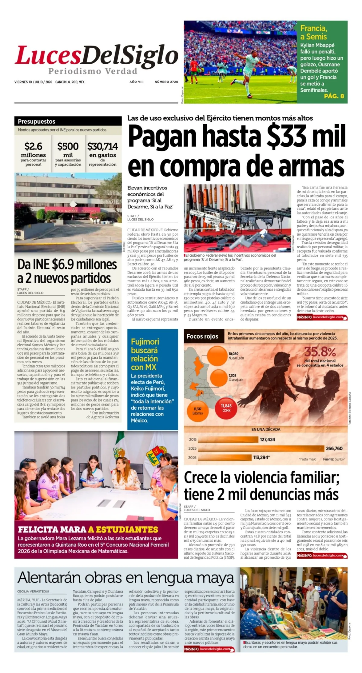 Portada de Luces del Siglo