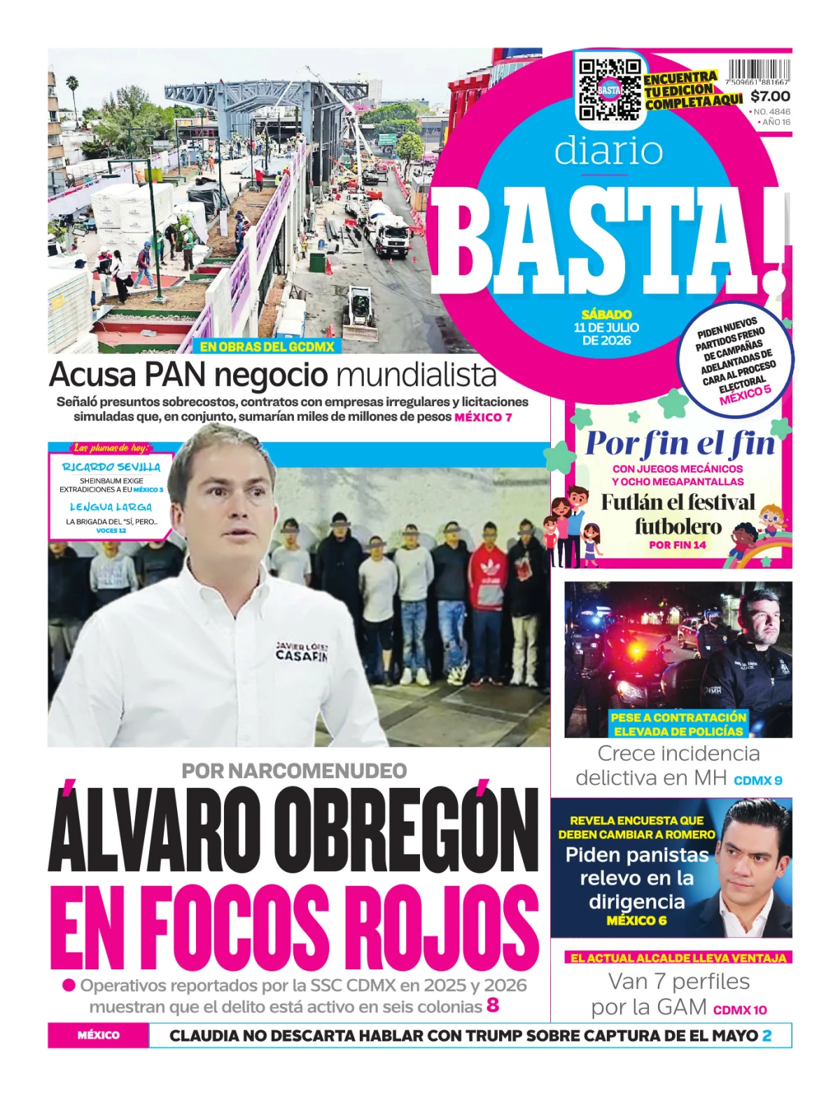 Portada de Basta! (portada)