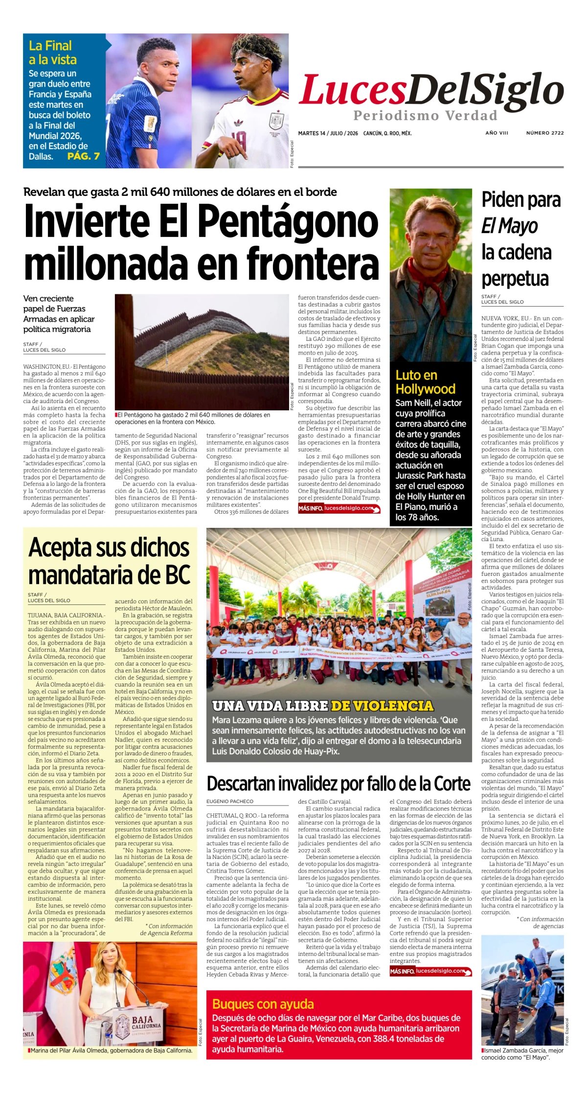 Portada de Luces del Siglo