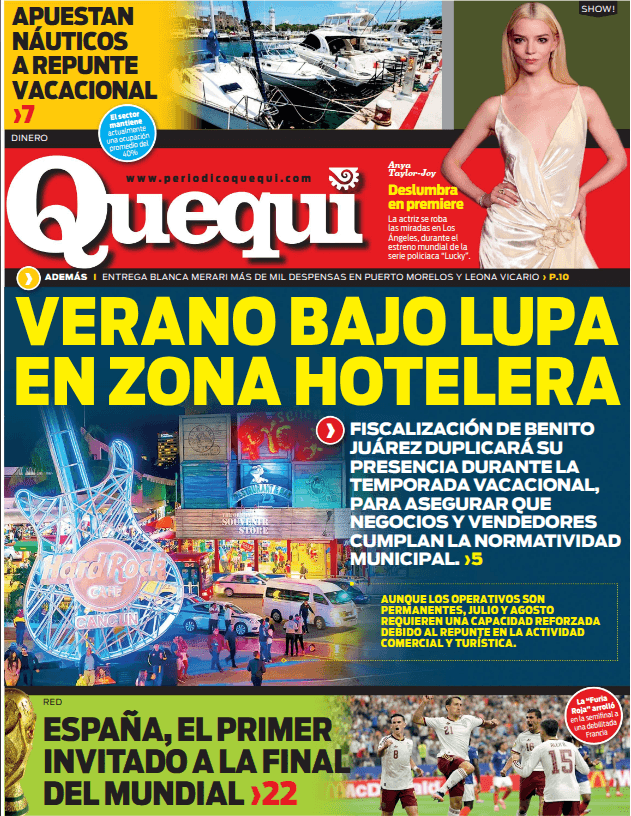 Portada de Quequi (contraportada) del miércoles, 15 de julio de 2026