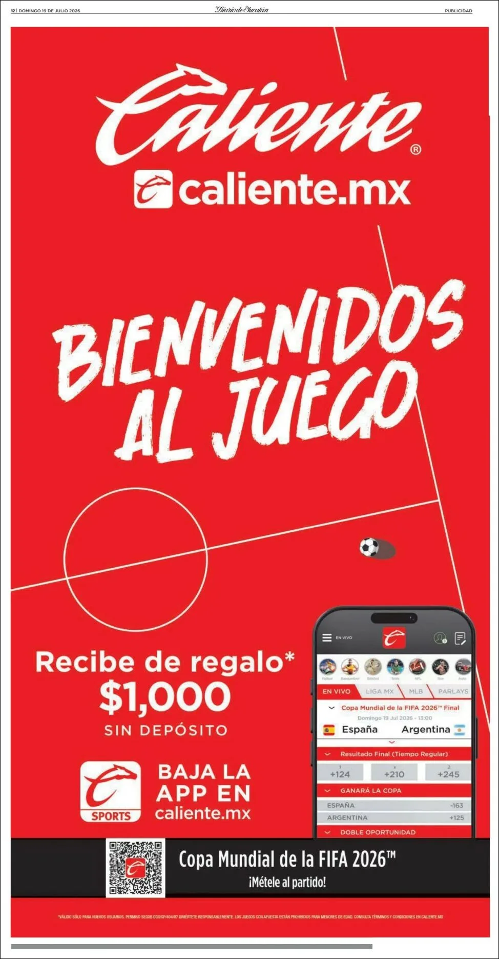 Portada de Diario de Yucatán