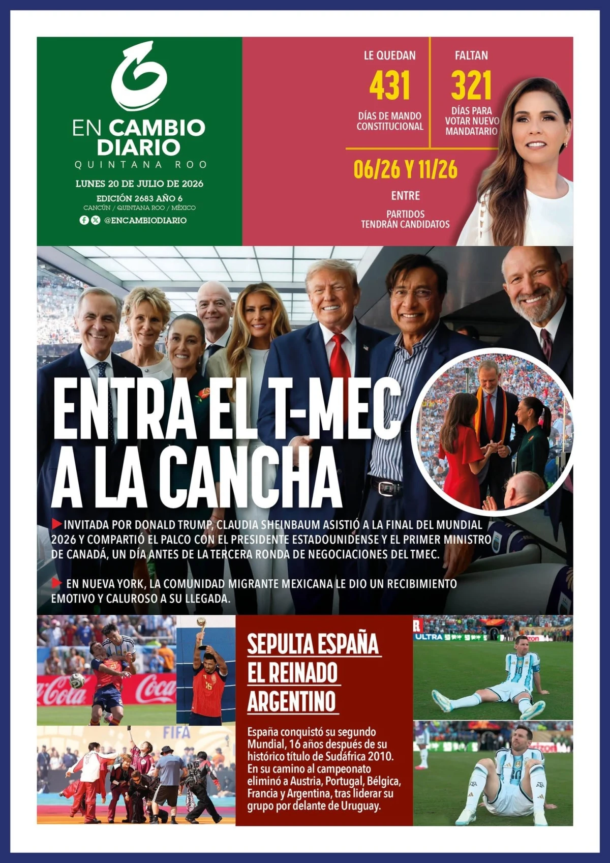 Portada de En Cambio - Quintana Roo (portada)