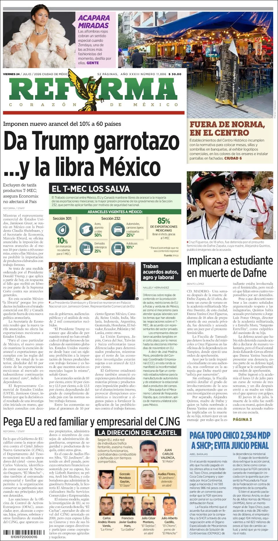 Portada de Reforma