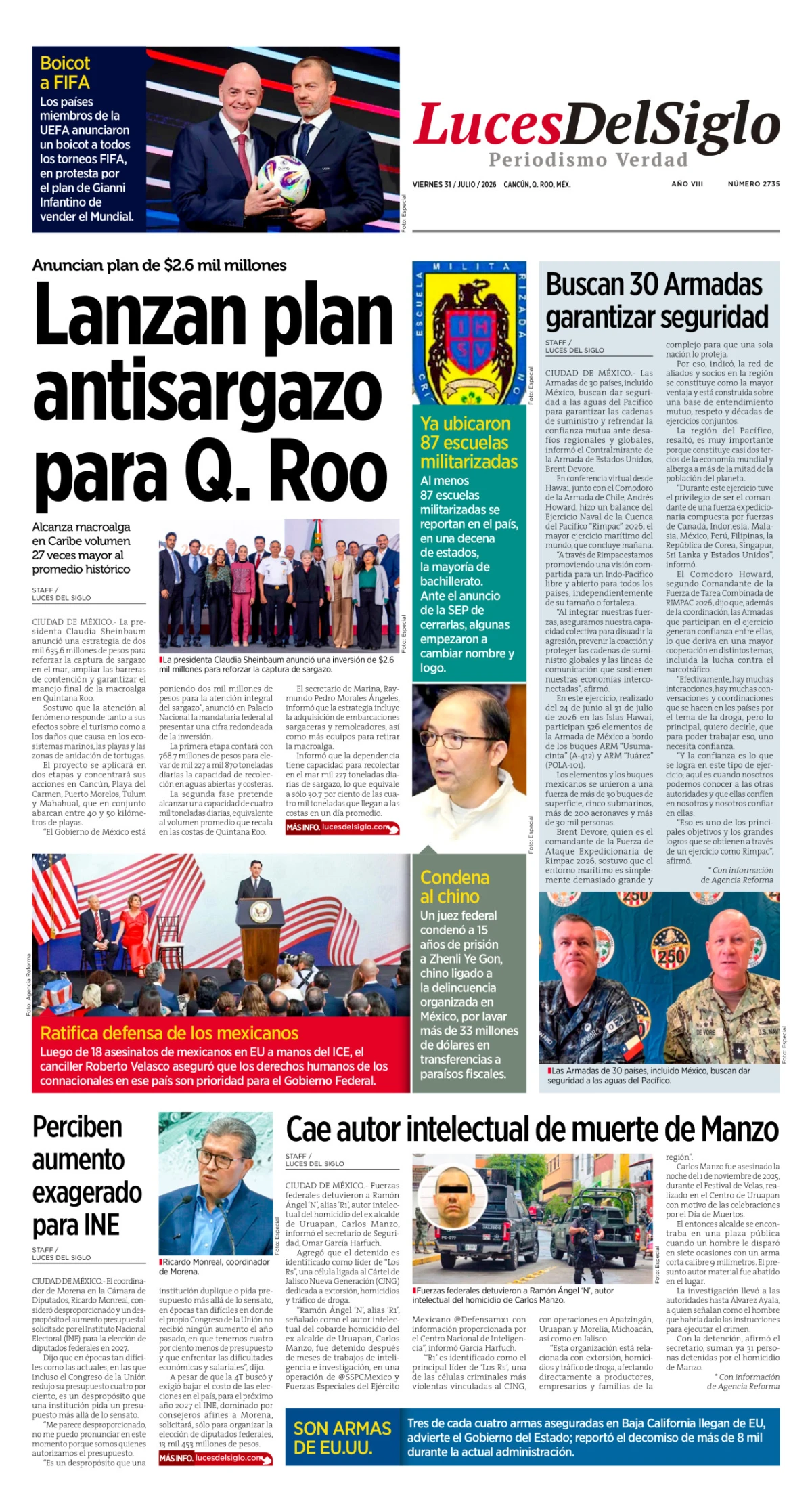 Portada de Luces del Siglo