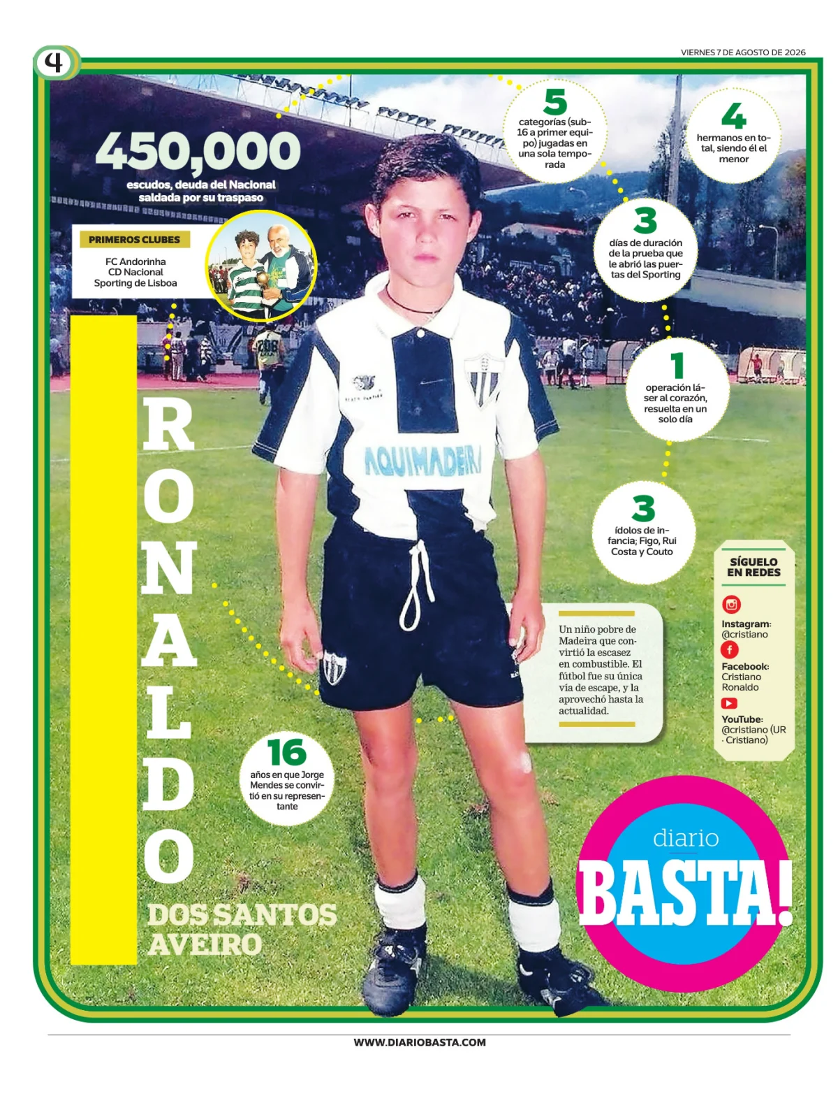 Portada de Basta! (contraportada)