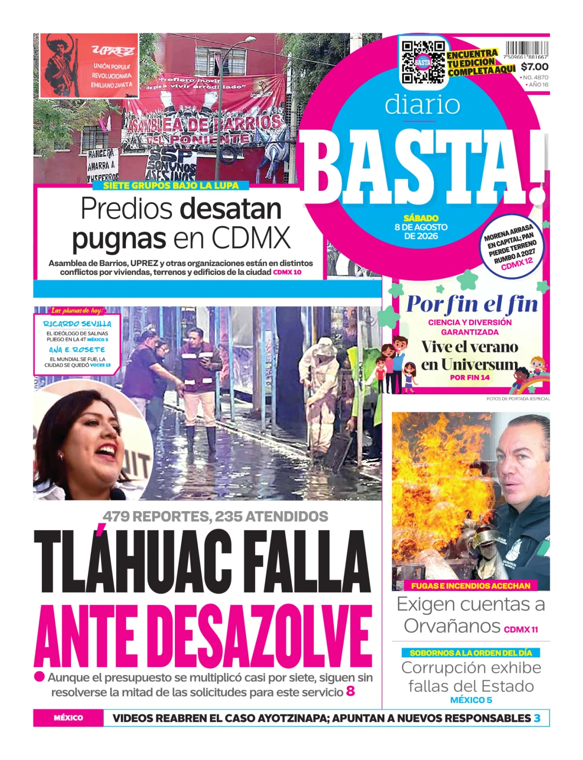 Portada de Basta! (portada)