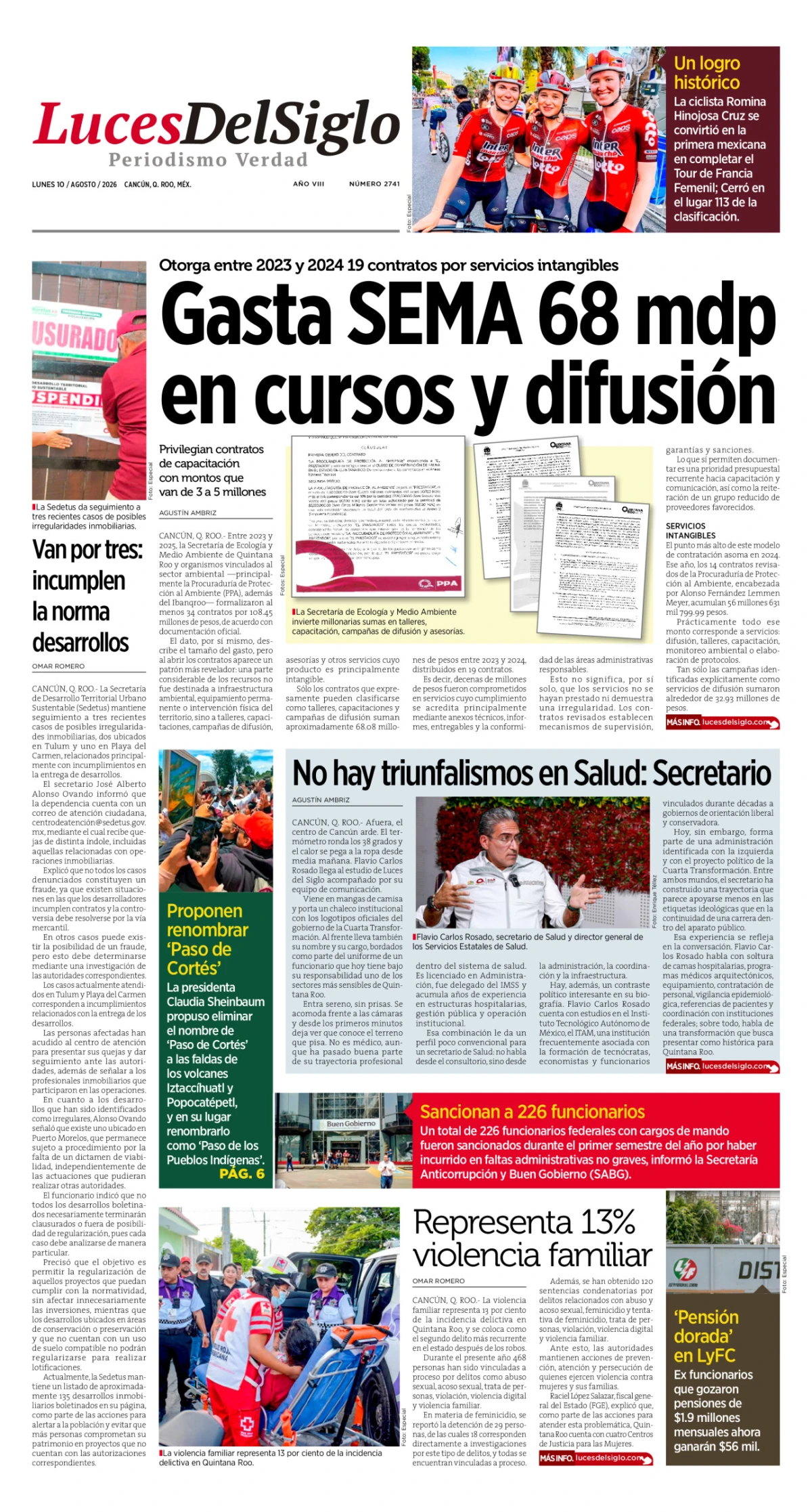 Portada de Luces del Siglo