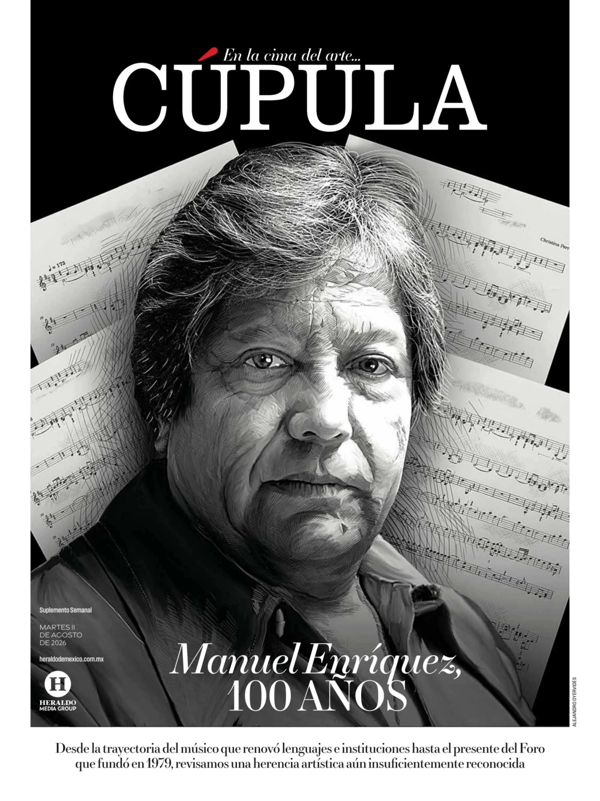 Portada de El Heraldo de Mexico