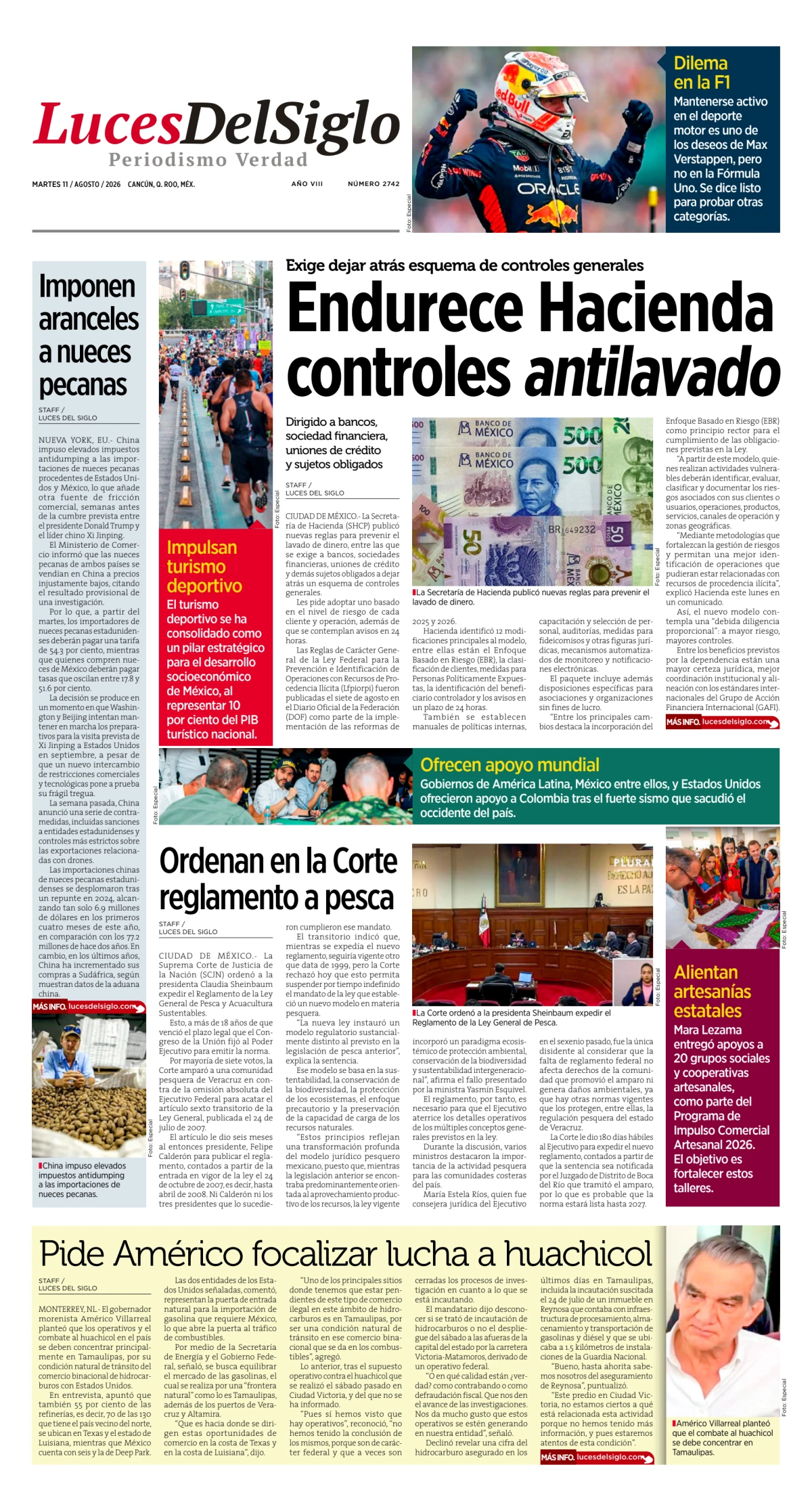 Portada de Luces del Siglo