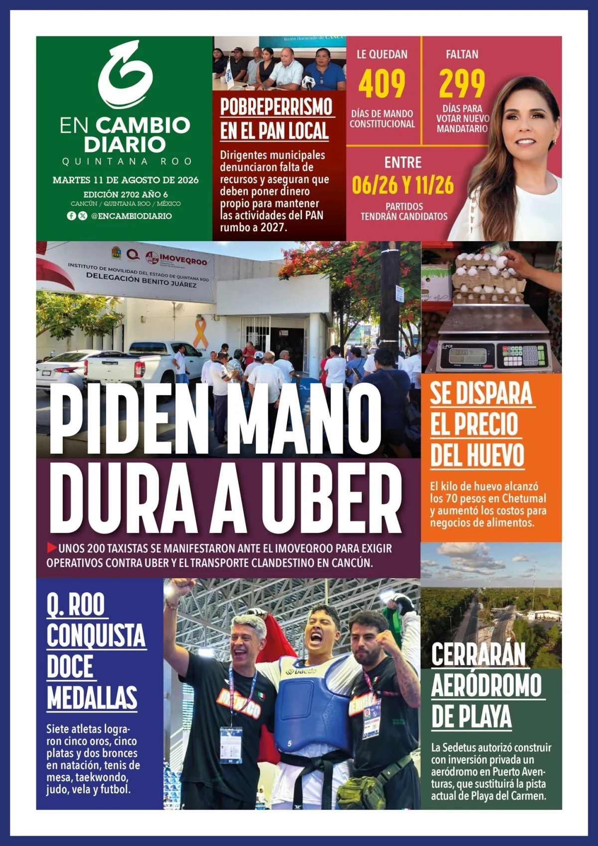 Portada de En Cambio - Quintana Roo (portada)