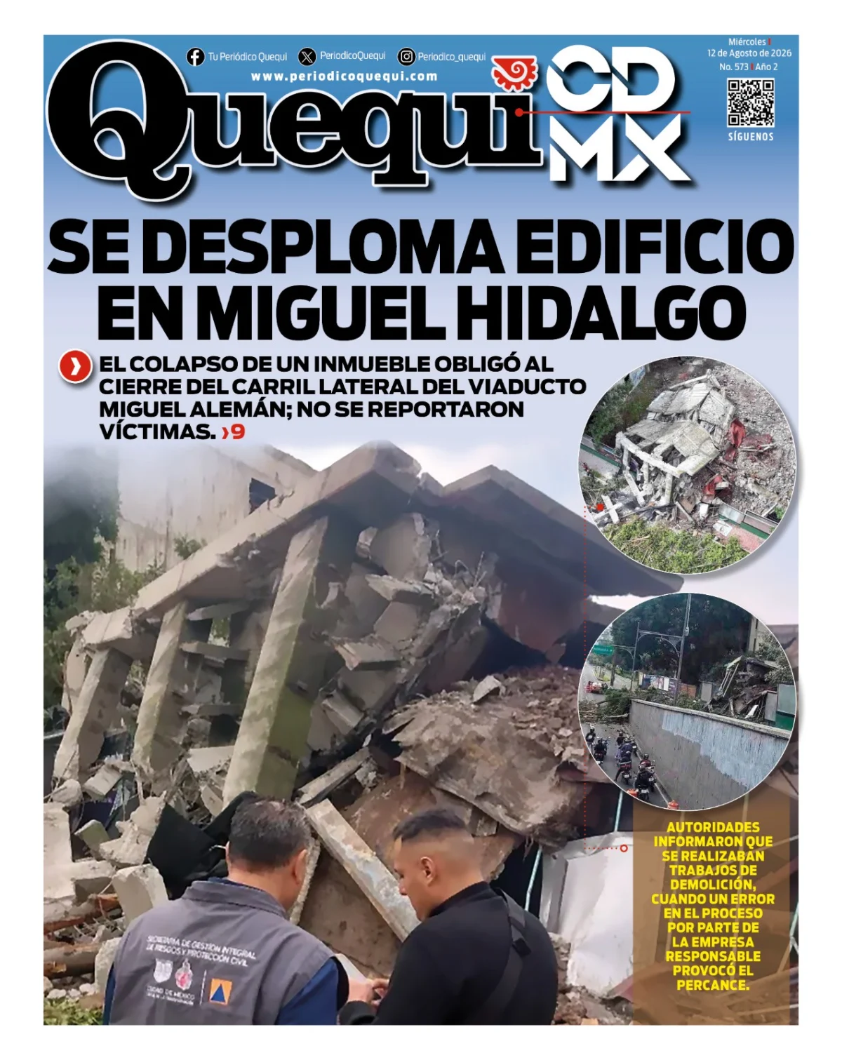 Portada de Quequi CDMX