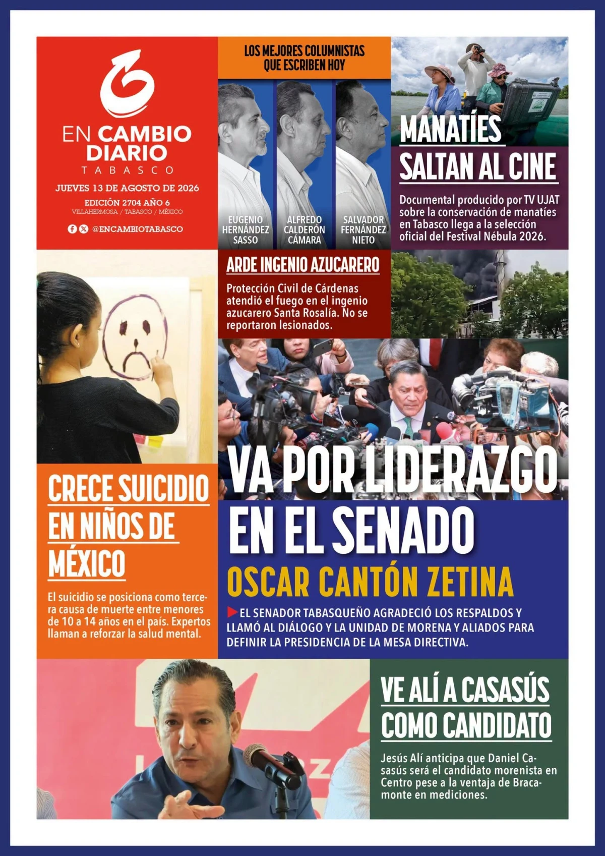 Portada de En Cambio - Tabasco (portada)