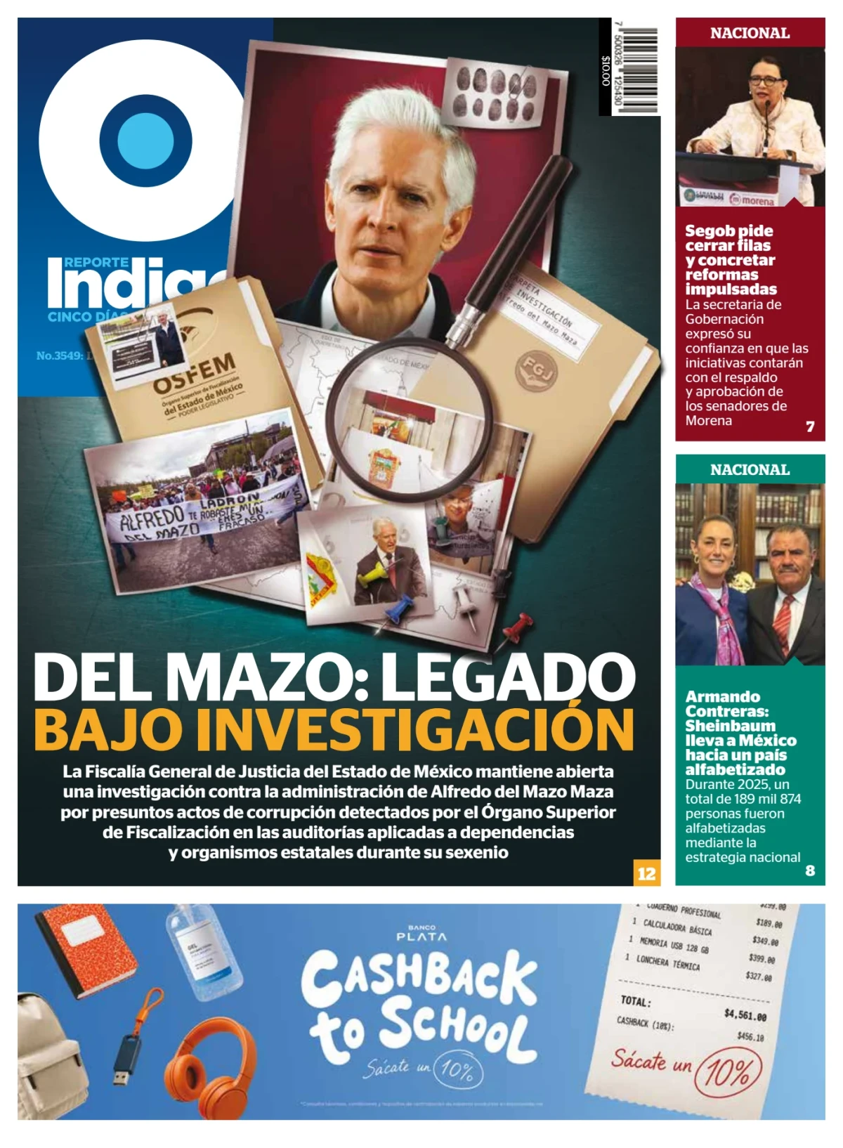 Portada de Reporte Indigo Nacional