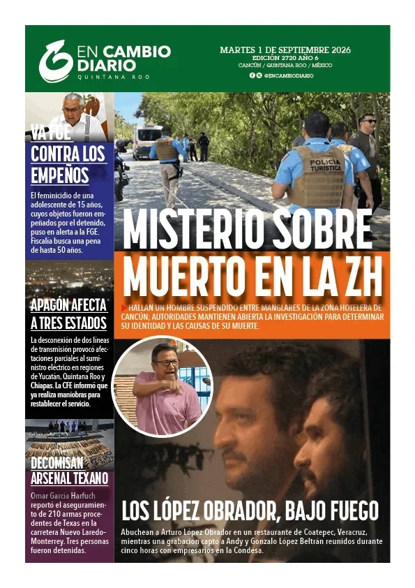 Portada de En Cambio - Tabasco (contraportada)