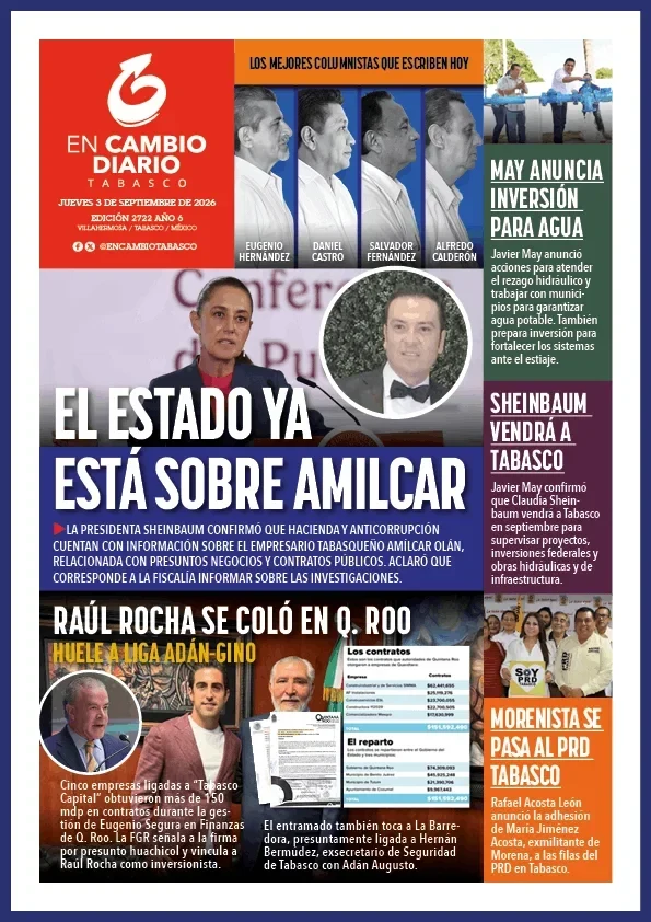 Portada de En Cambio - Quintana Roo (portada)