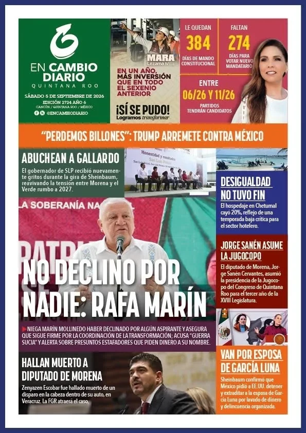 Portada de En Cambio - Quintana Roo (portada)